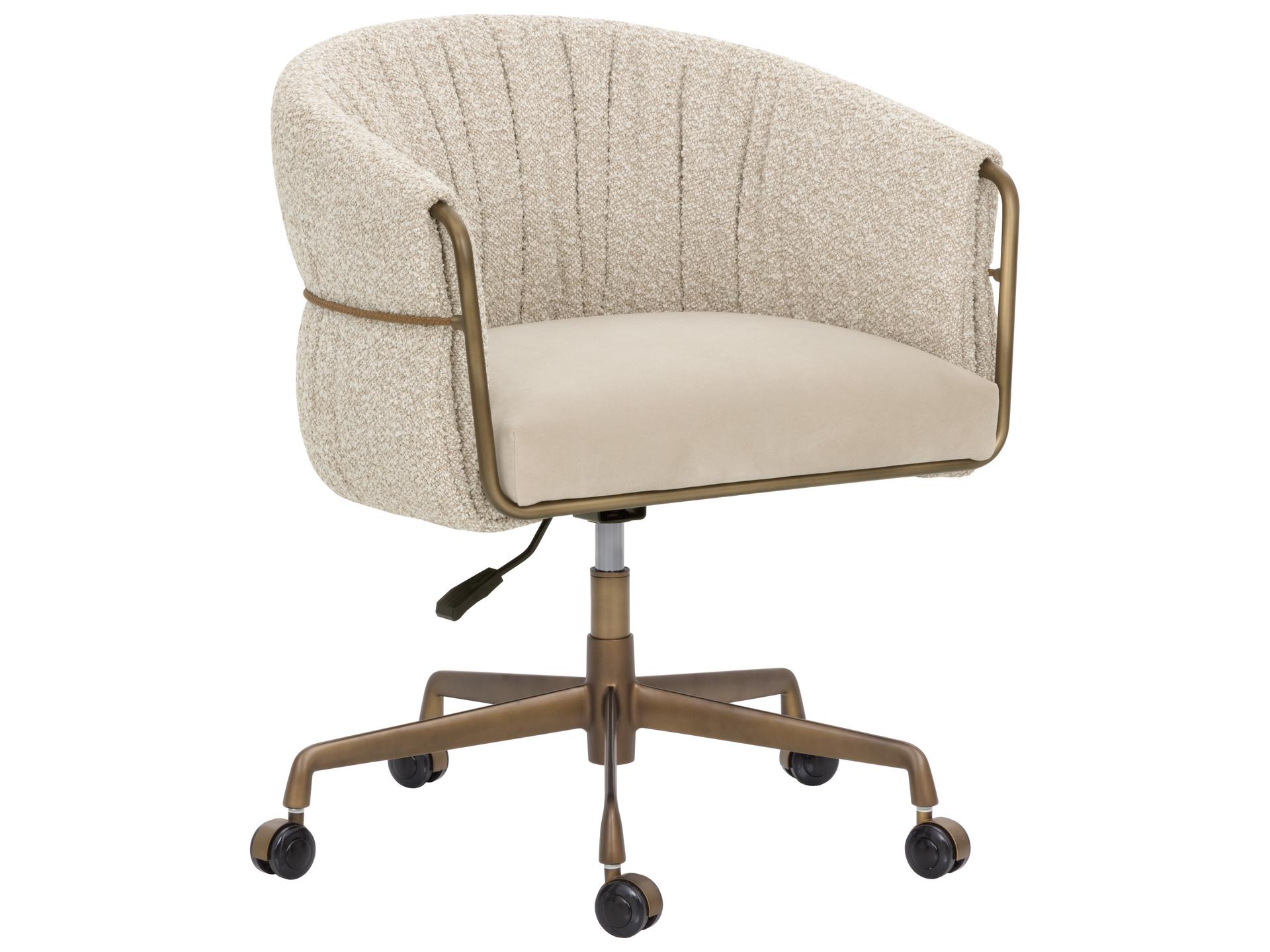 Olma Office Chair in Meg Taupe / Santa Cruz Oatmeal