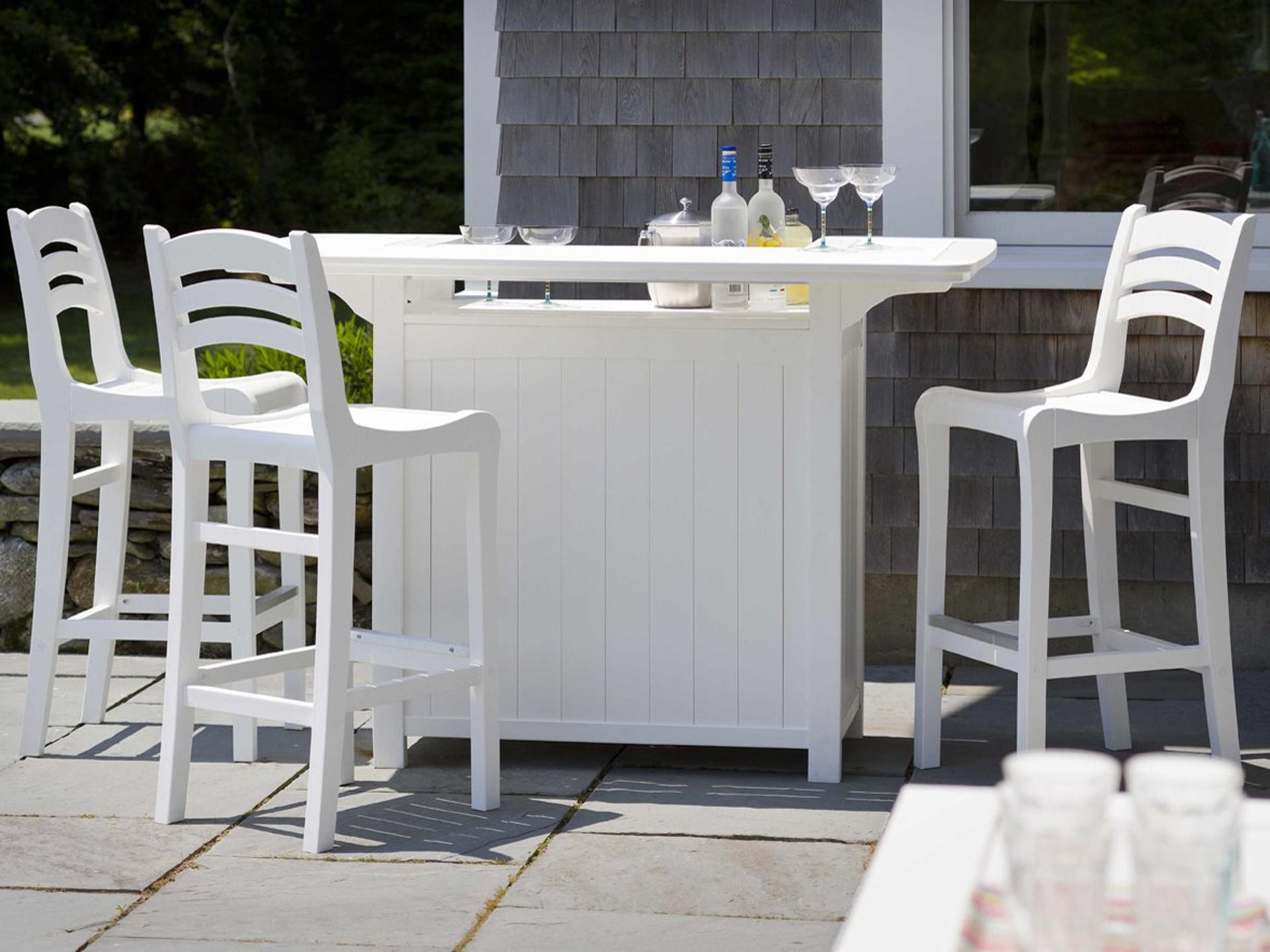 Seaside Casual Portsmouth Recycled Plastic Bar Set