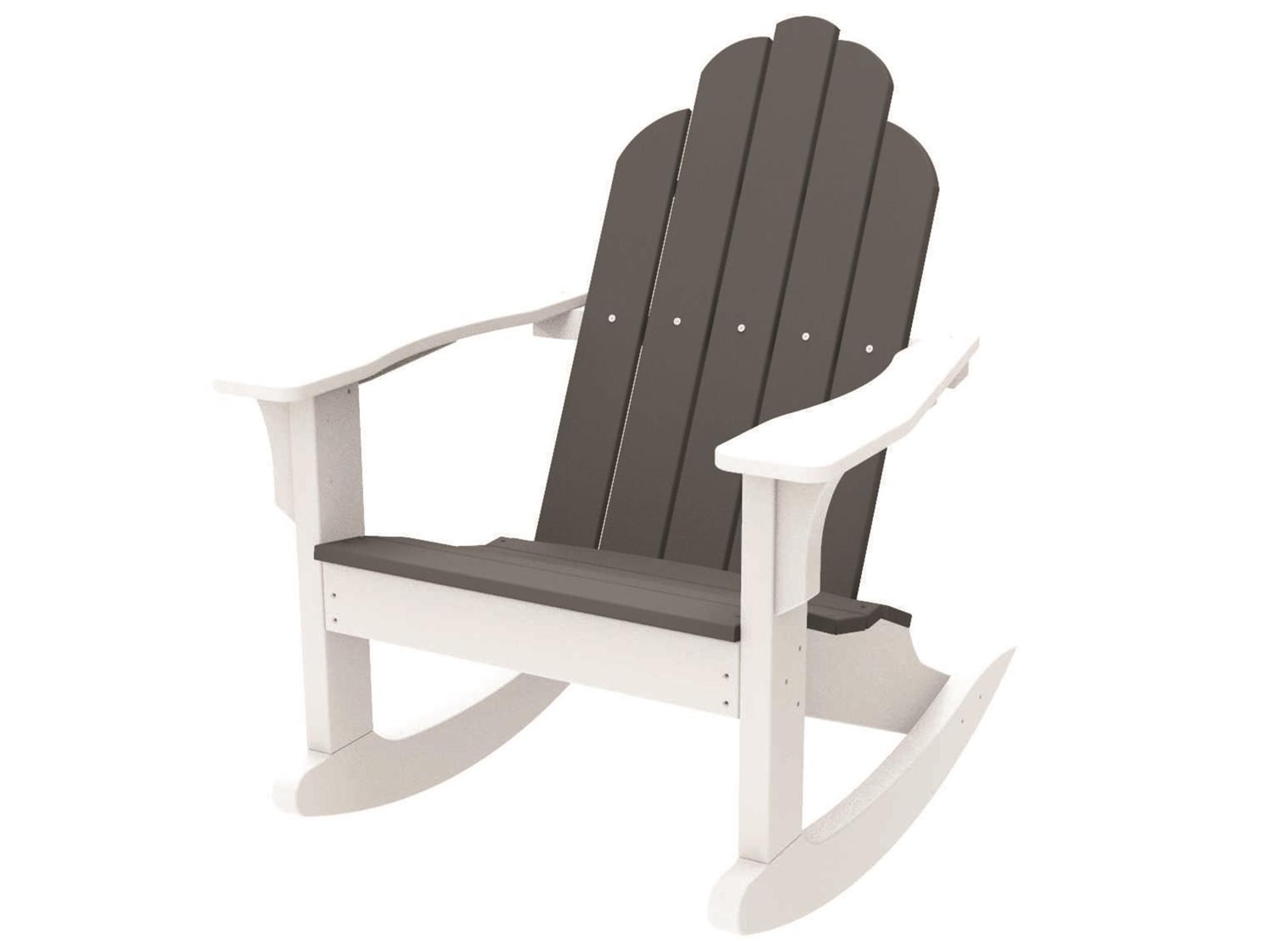 Classic Adirondack Recycled Plastic Rocker Chair
