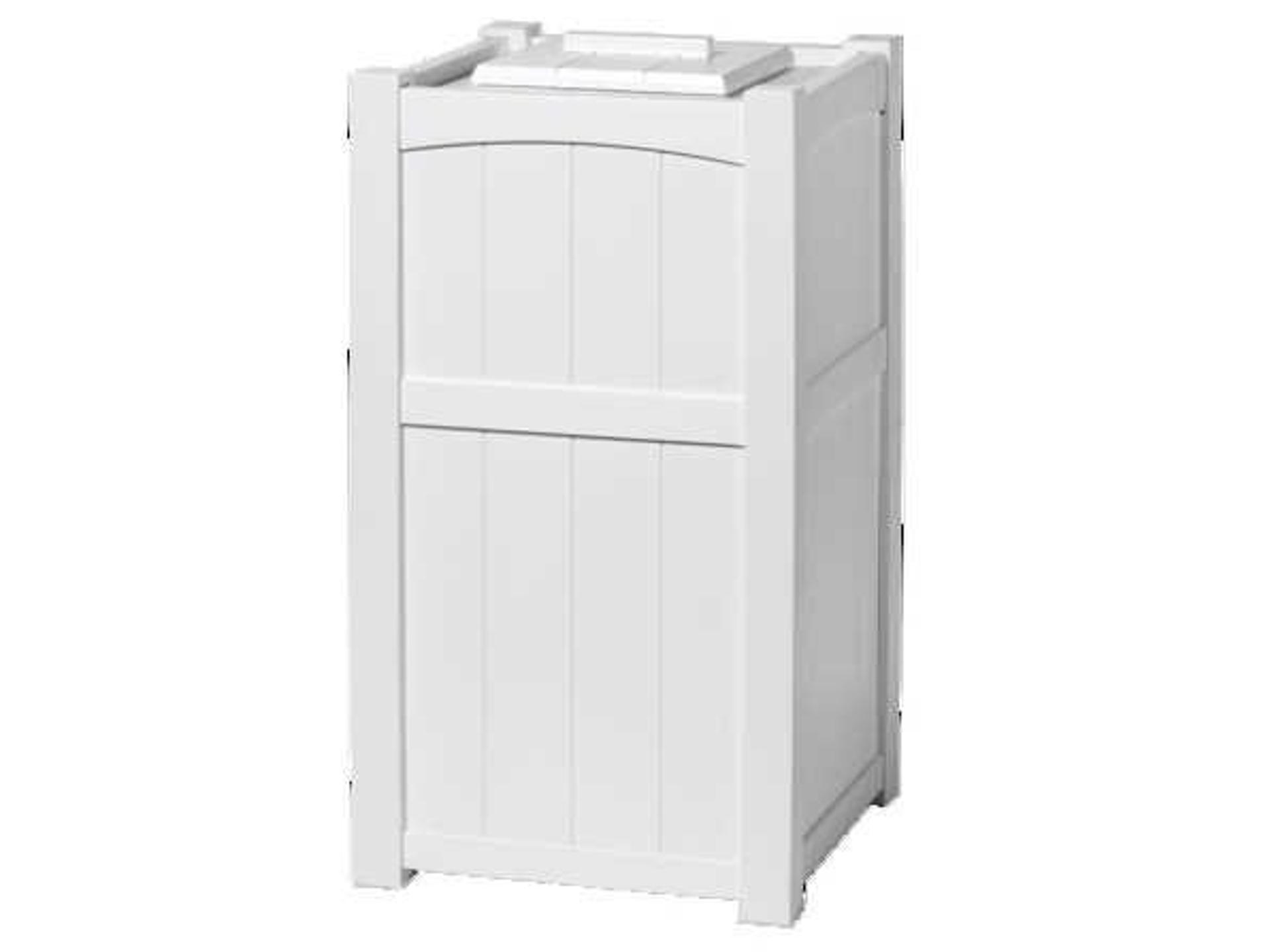 Wickford Accessory Group Recycled Plastic Trash Receptacle