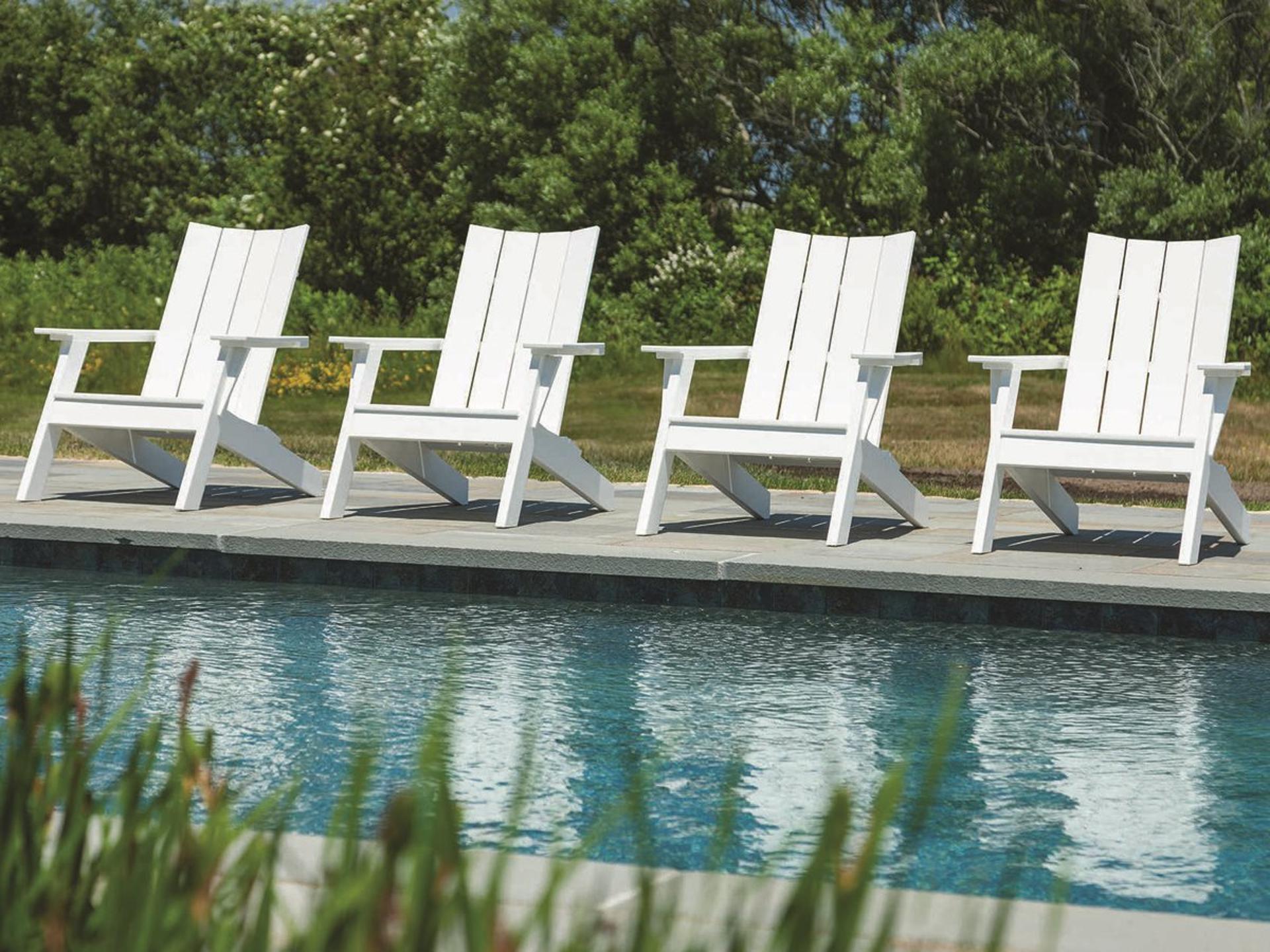 Mad Recycled Plastic Outdoor Patio Lounge Set