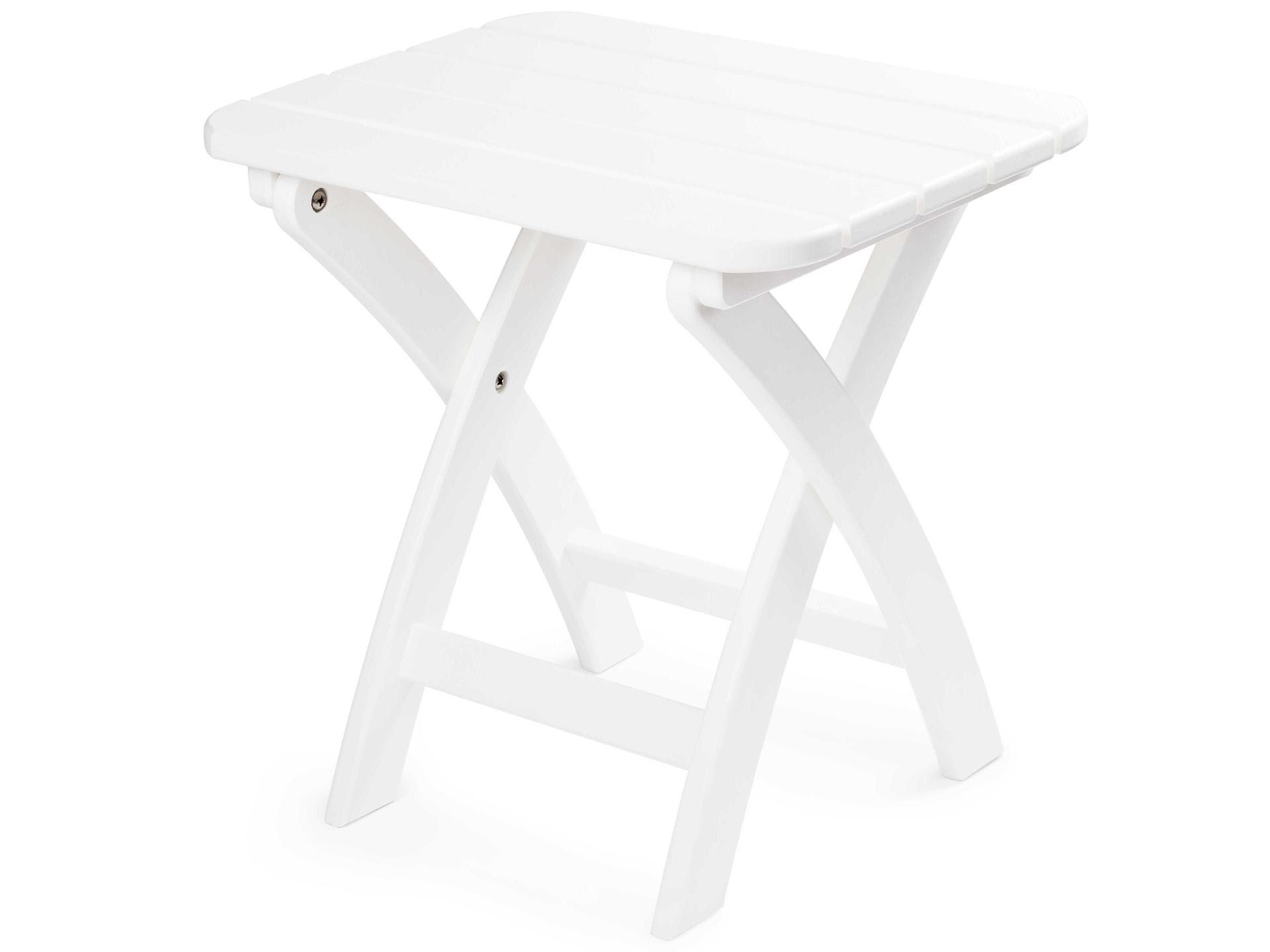 Coastline Harbor View Folding Side Table in EnviroWood
