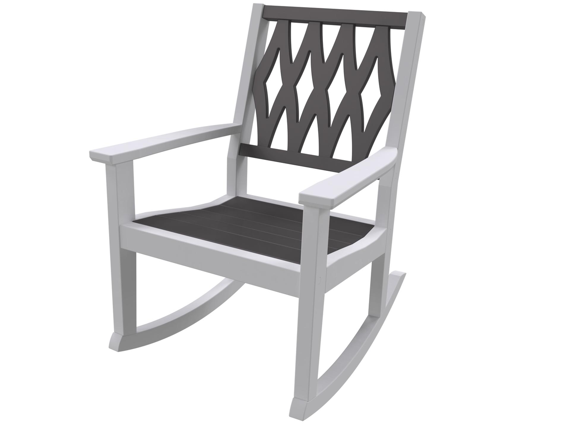 Greenwich Recycled Plastic Rocker Patio Lounge Chair