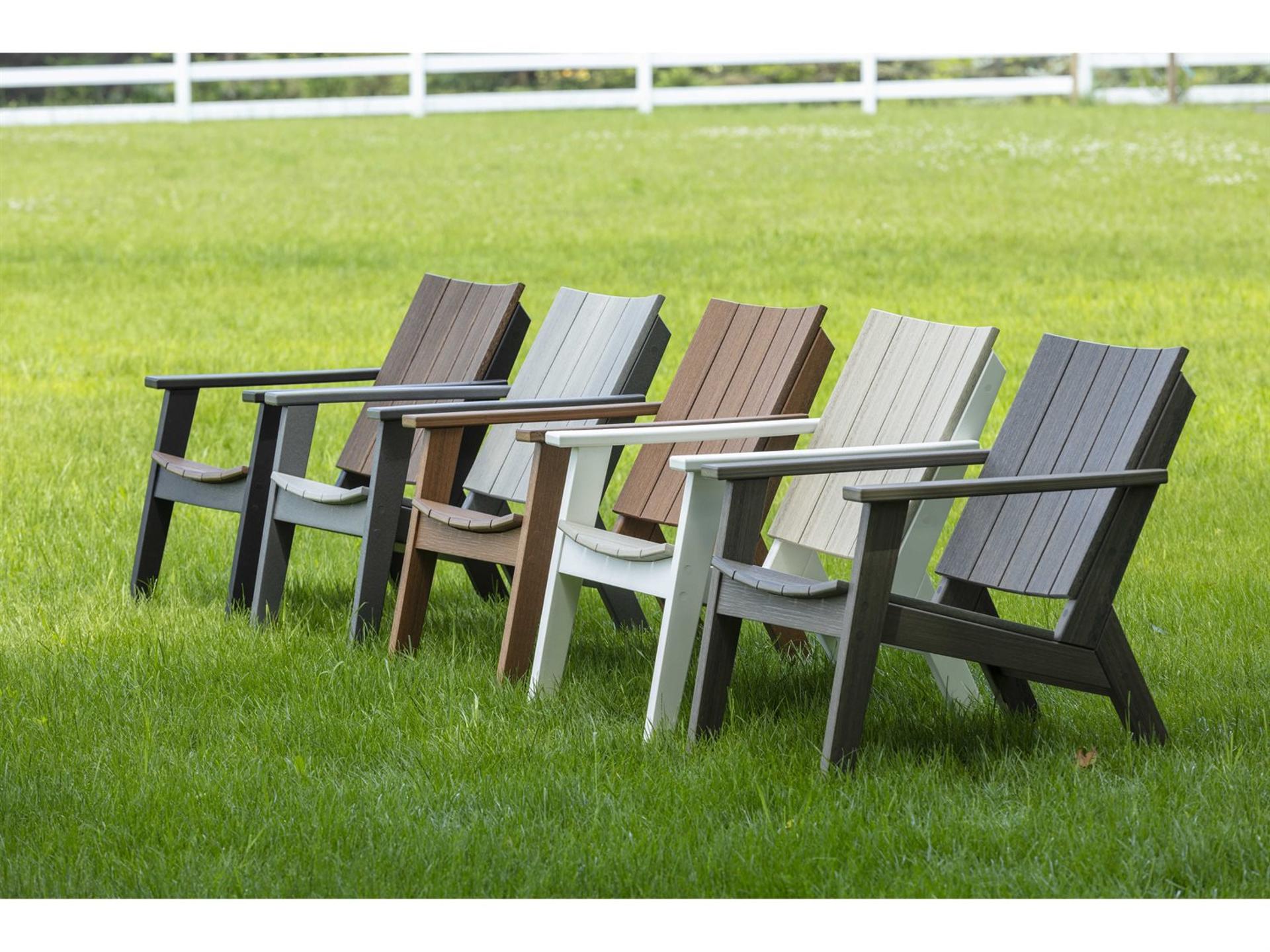 Mad Recycled Plastic Lounge Chair Set