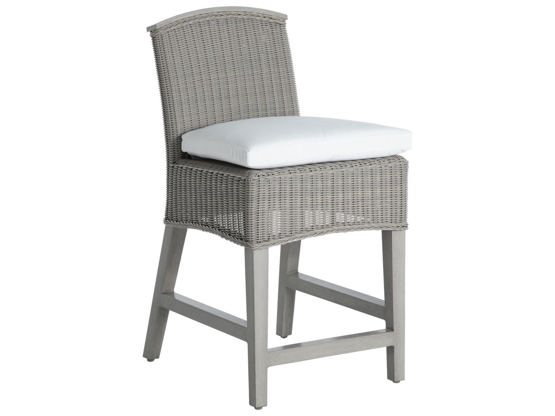 Astoria Resin Wicker Outdoor Patio Counter Stool