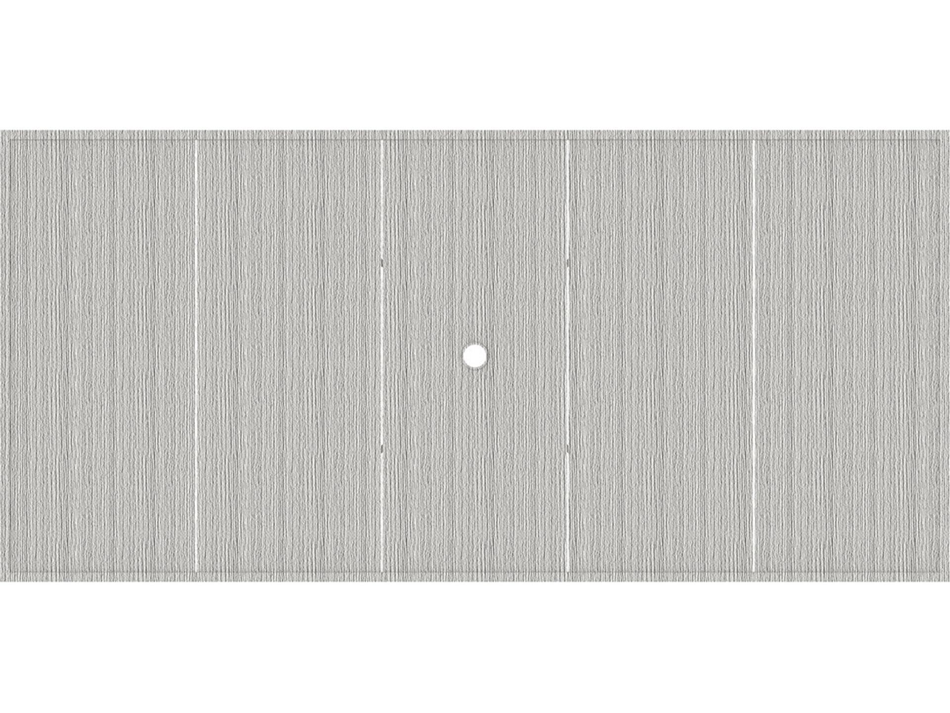 Summer Classics Wrought Aluminum Rectangular with Umbrella Hole