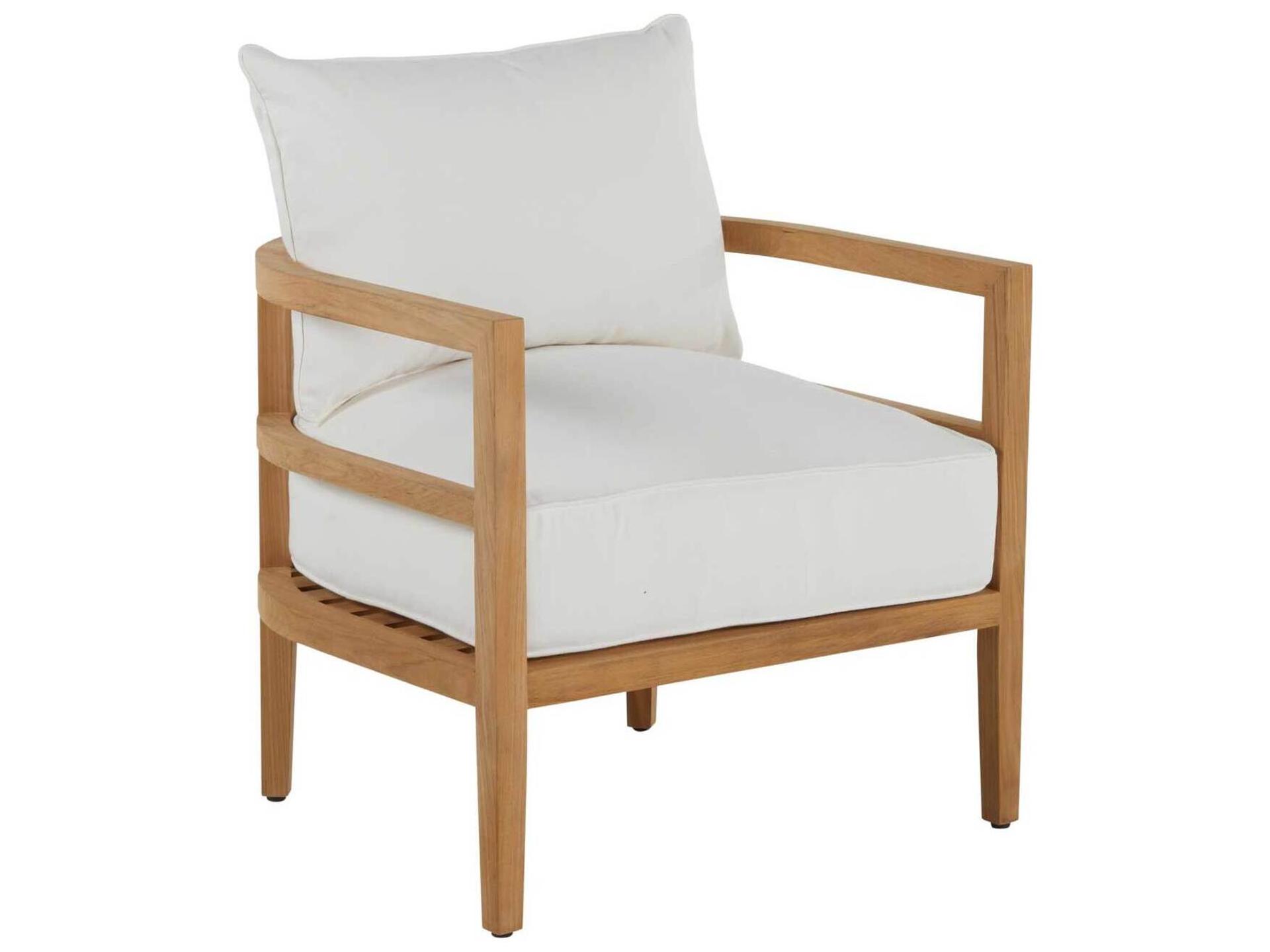 Summer Classics Santa Barbara Teak Natural Patio Lounge Chair