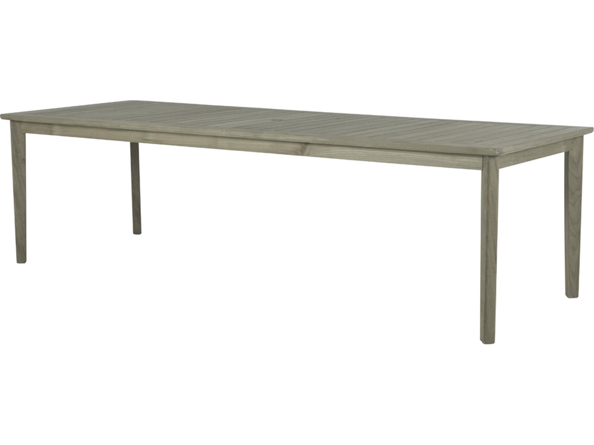 Summer Classics Woodlawn Teak Rectangular Outdoor Patio Dining Table