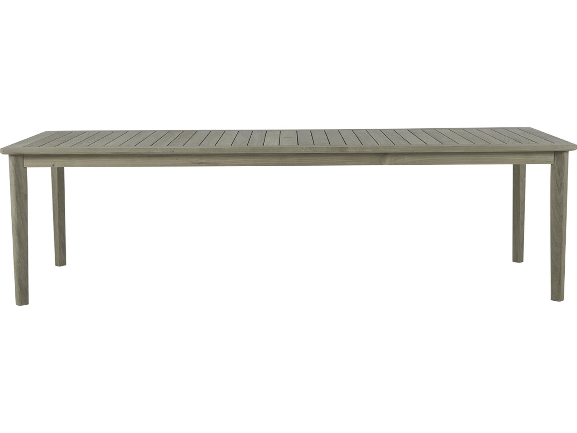 Summer Classics Woodlawn Teak Rectangular Outdoor Patio Dining Table