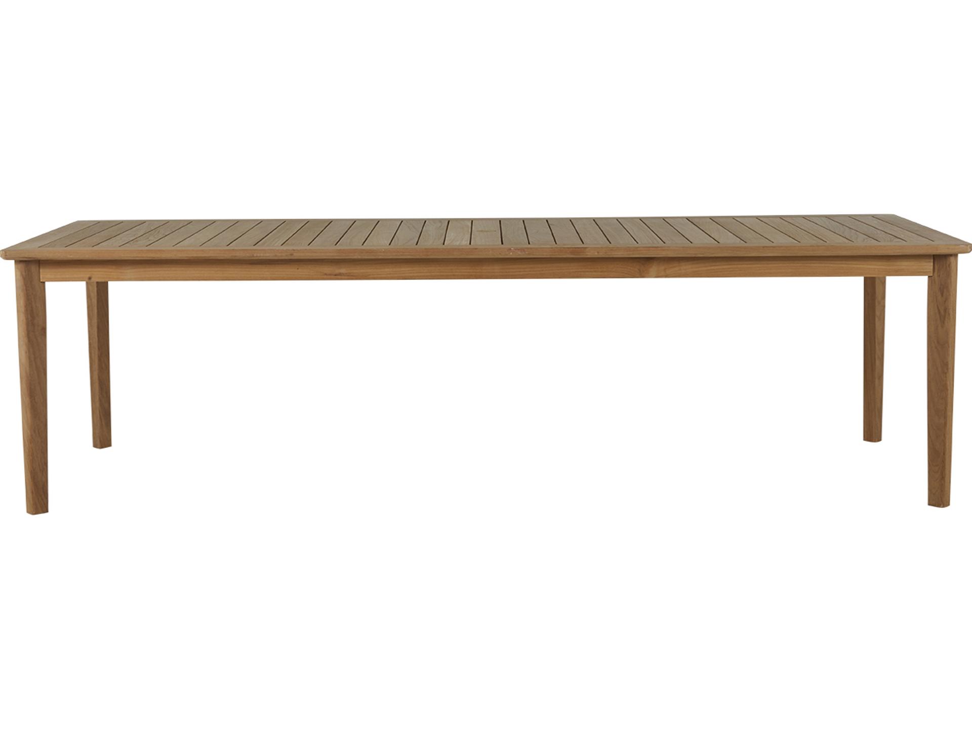 Summer Classics Woodlawn Teak Rectangular Outdoor Patio Dining Table