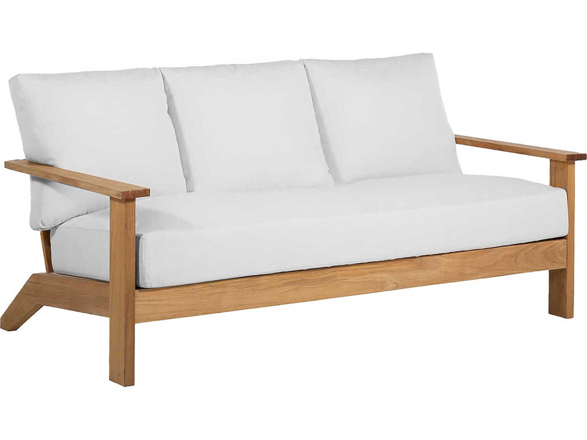 Ashland Teak Outdoor Sofa Deep Seating