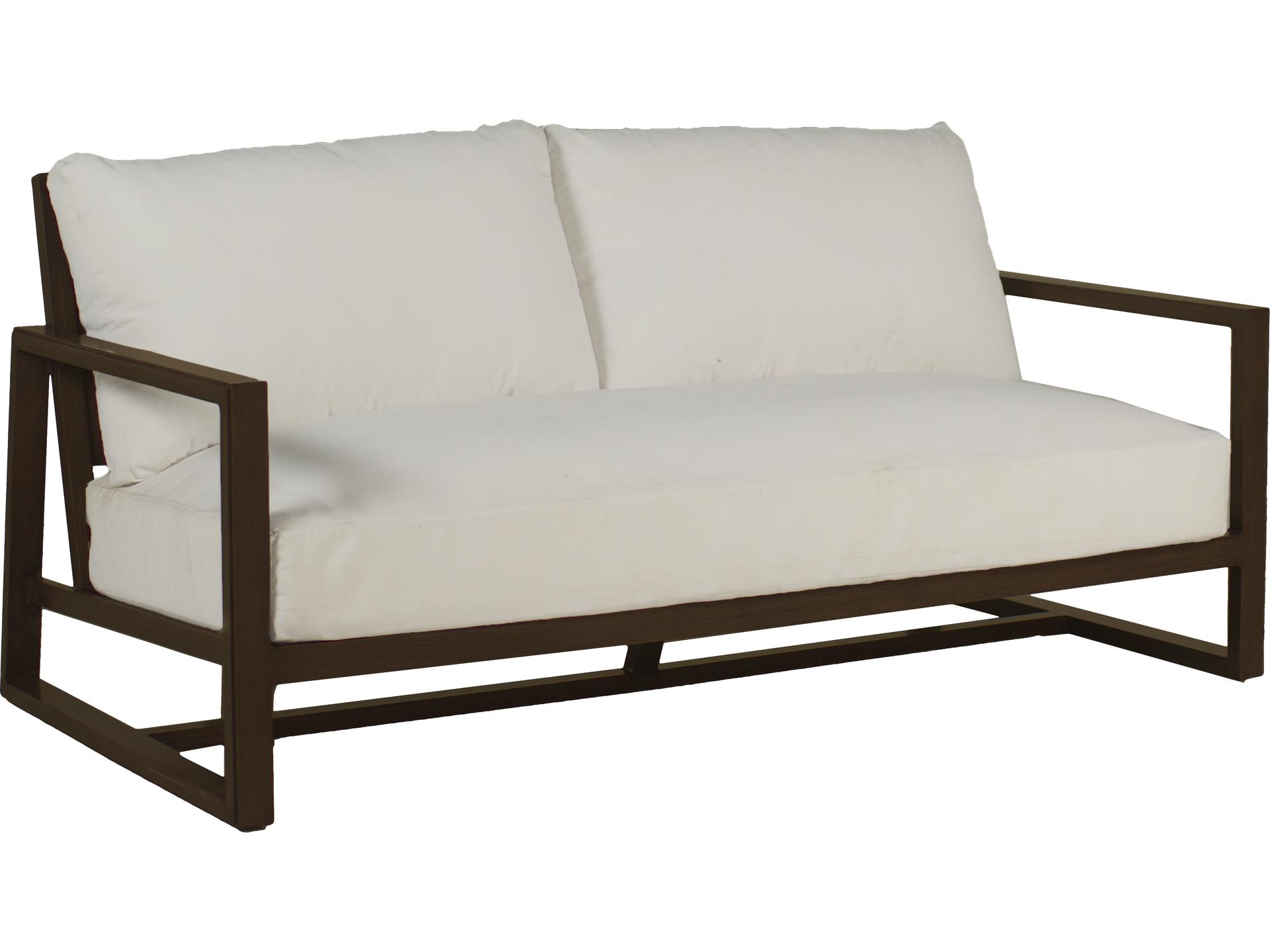 Avondale Aluminum Outdoor Sofa with Cushion