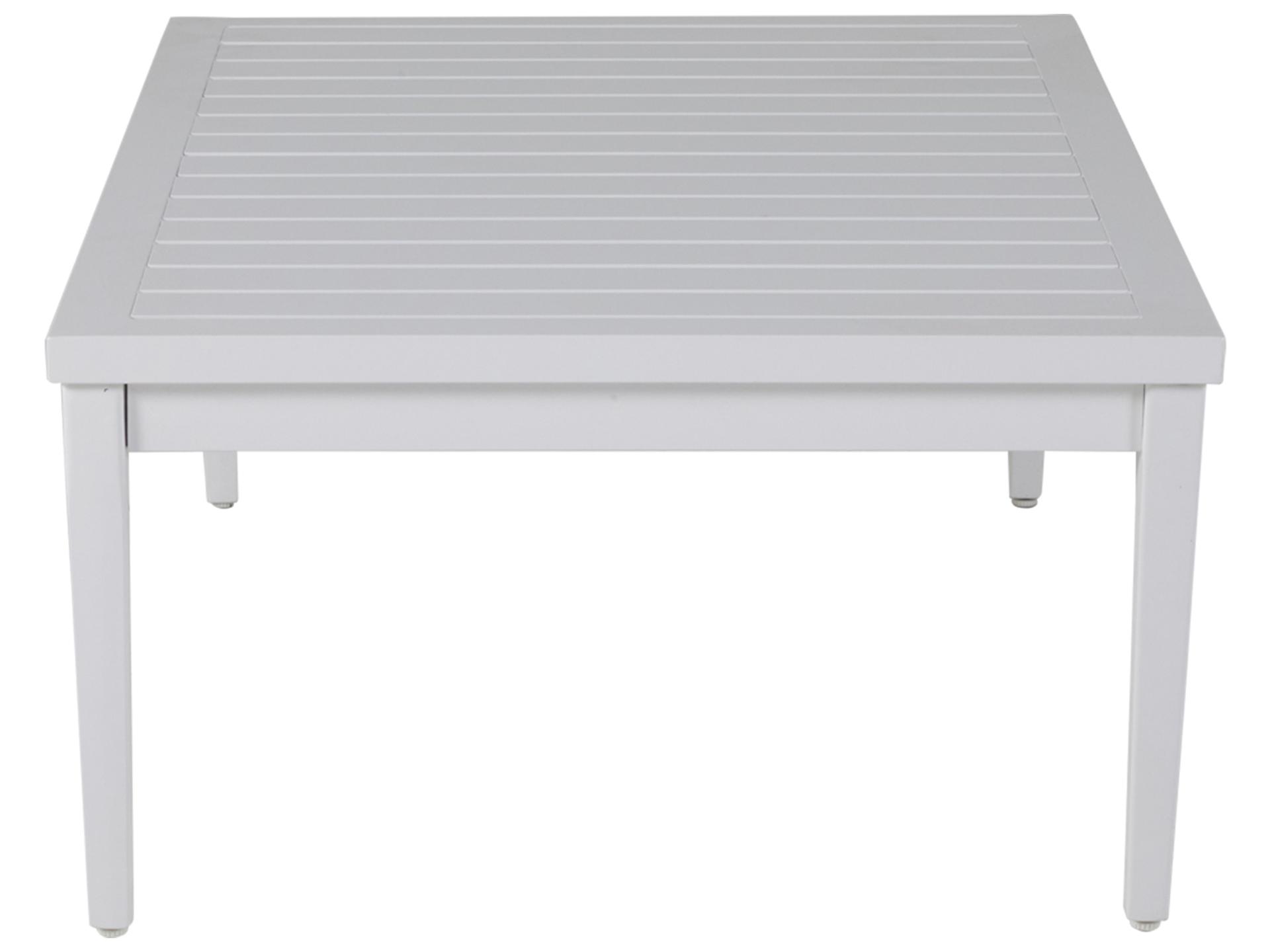 Summer Classics Brookside Aluminum Rectangular Patio Coffee Table