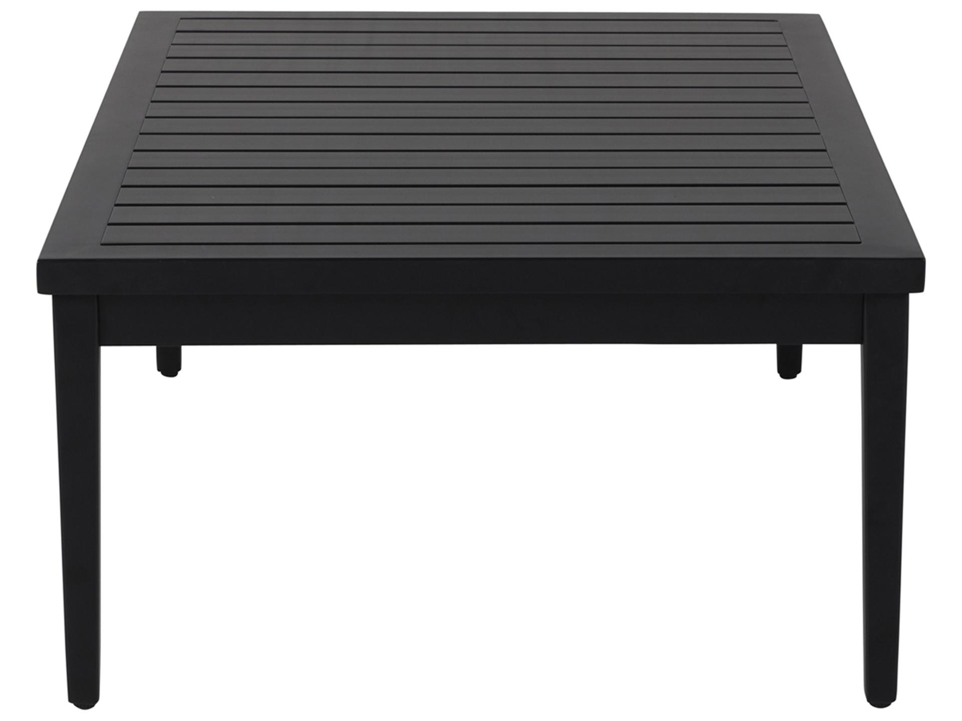 Summer Classics Brookside Aluminum Rectangular Patio Coffee Table