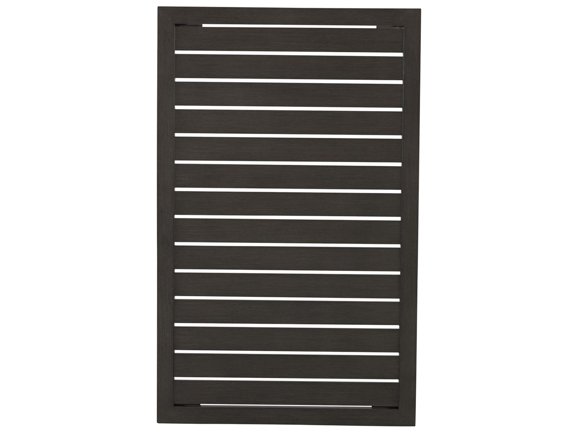 Summer Classics Brookside Aluminum Rectangular Patio Coffee Table