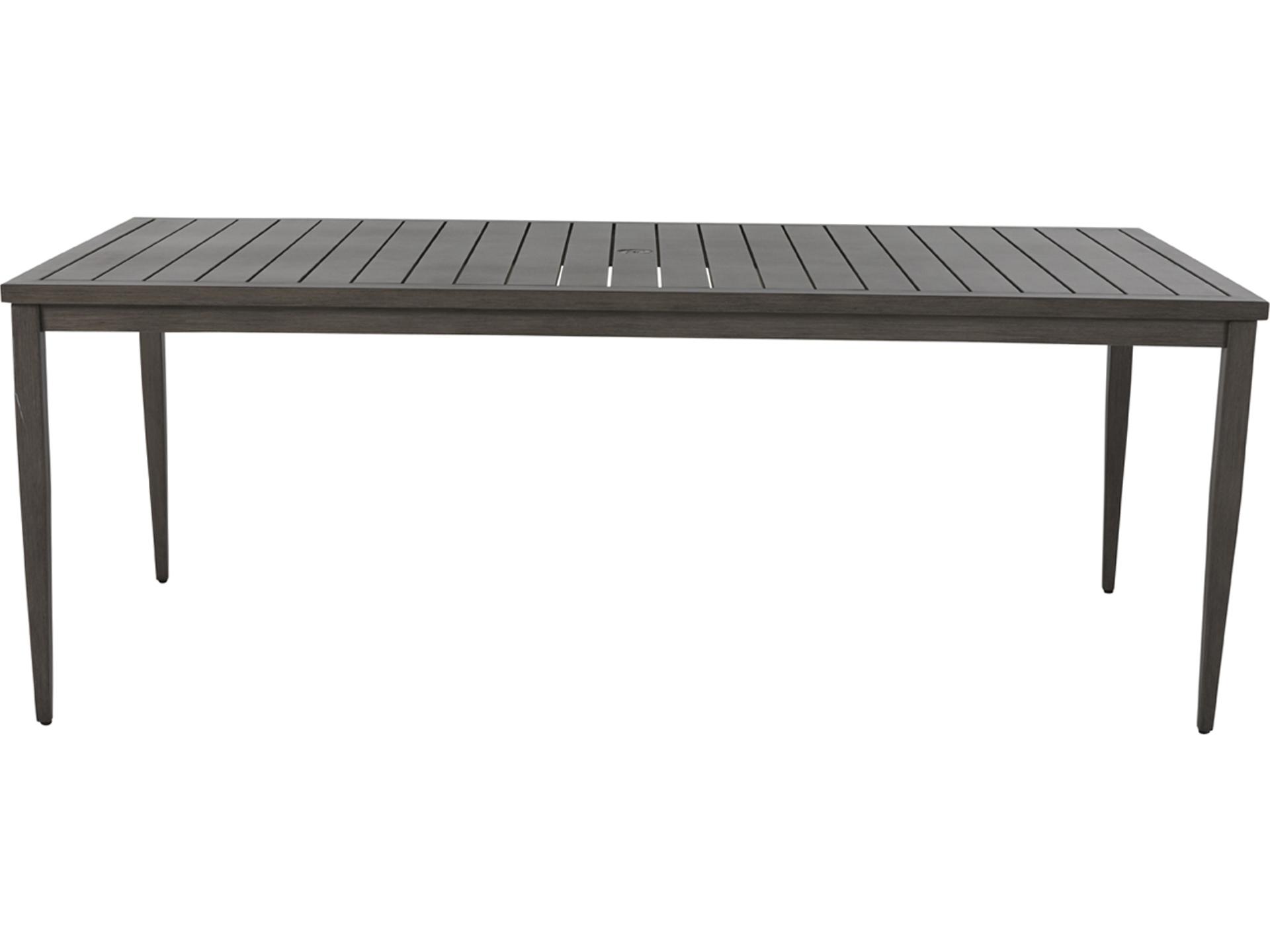 Brookside Aluminum Rectangular Patio Dining Table