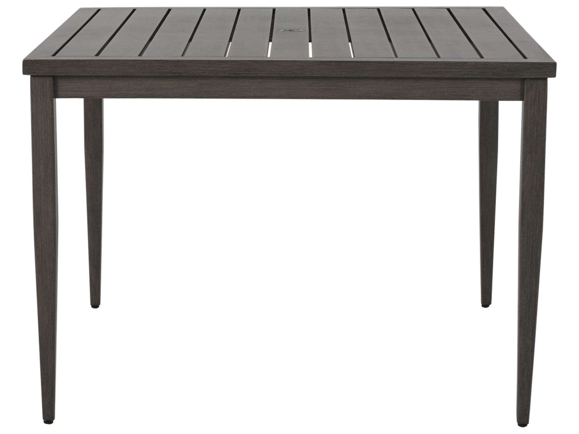 Brookside Aluminum Square Outdoor Dining Table