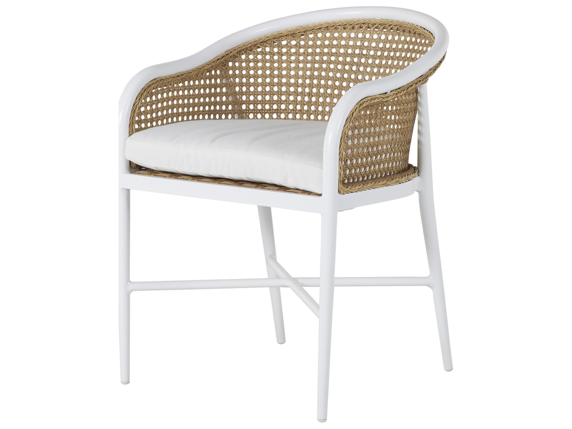 Havana Aluminum Outdoor Patio Dining Arm Chair