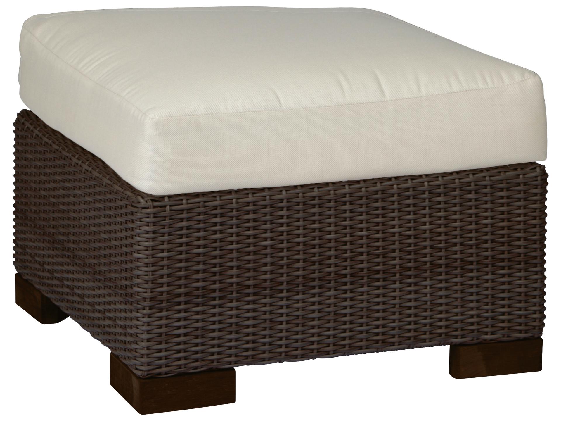 Club Woven Outdoor Ottoman
