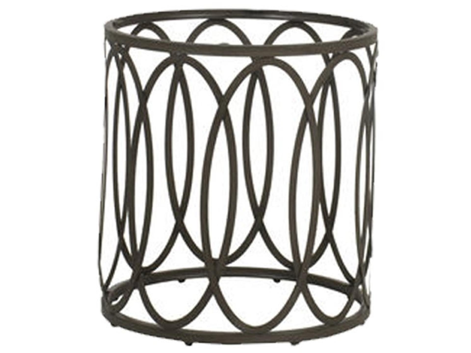 Ella Aluminum Slate Grey Dining Table Base
