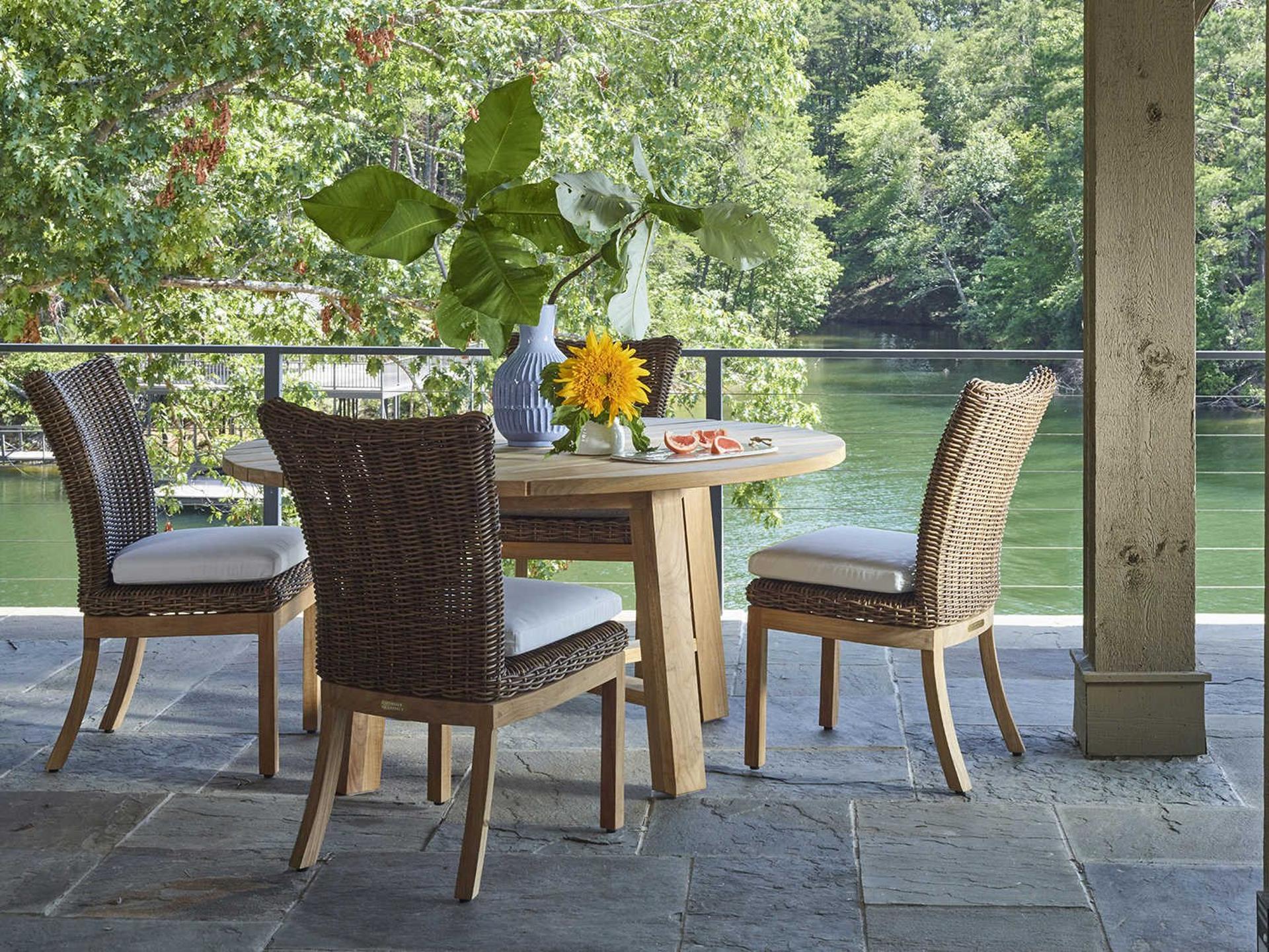 Summer Classics Montauk Wicker Outdoor Patio Dining Set