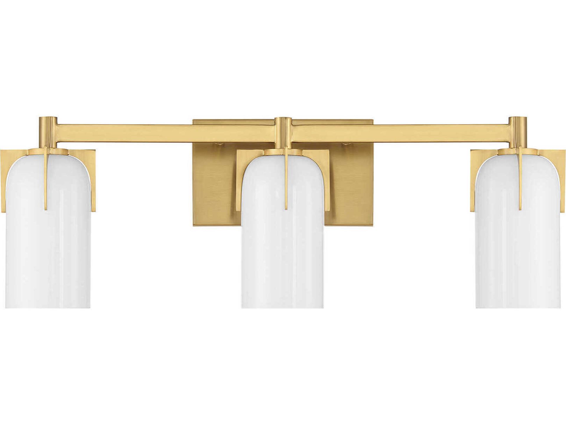 Savoy House Caldwell 3-Light Warm Brass Vanity Light