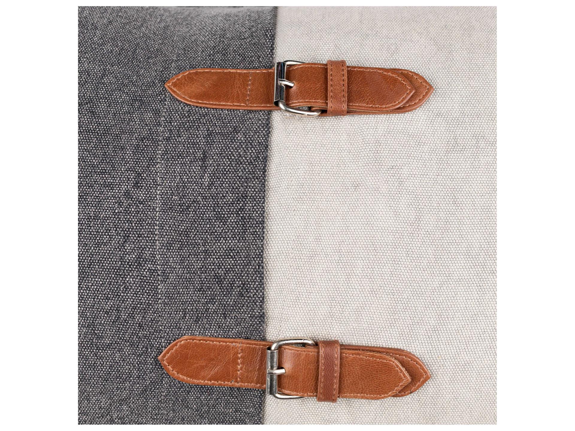 Surya Branson Medium Gray / Black / Brown Pillow