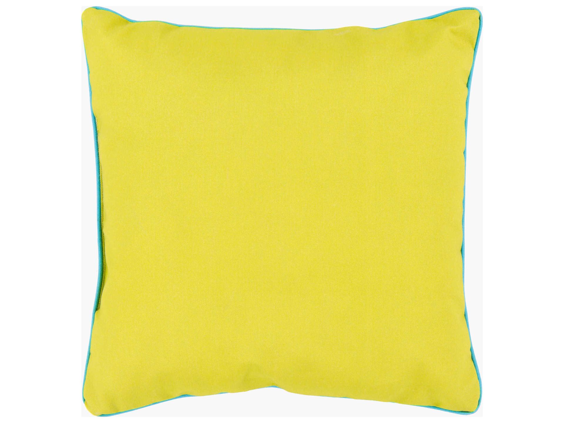 Bahari Light Green Aqua Pillow