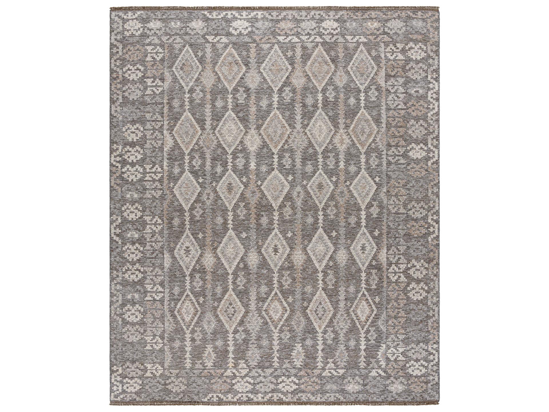 Tempe Hand Woven Wool Area Rug with Fringe