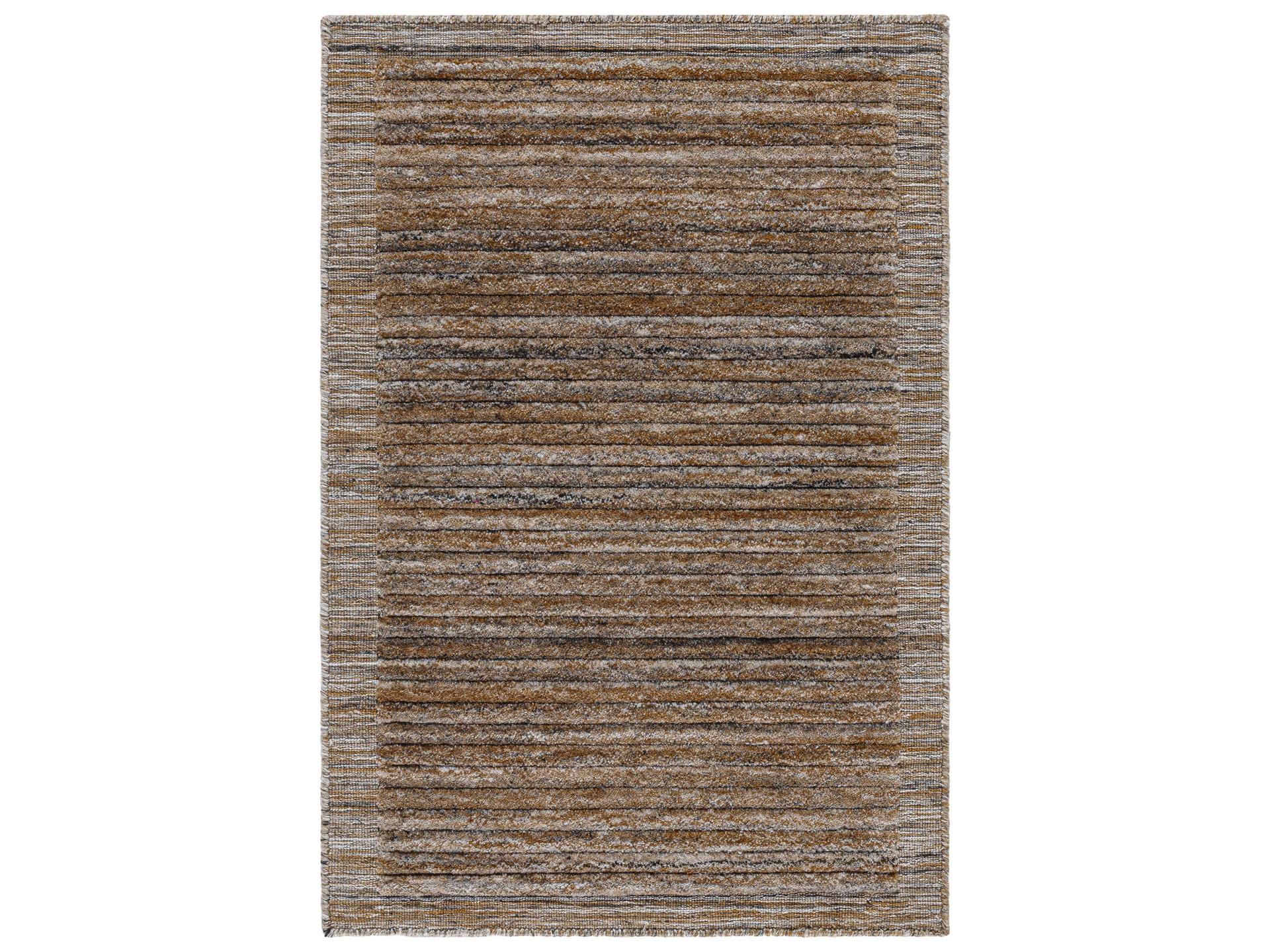 Yasmin Collection Hand Knotted Recycled PET Area Rug Scandinavian Modern