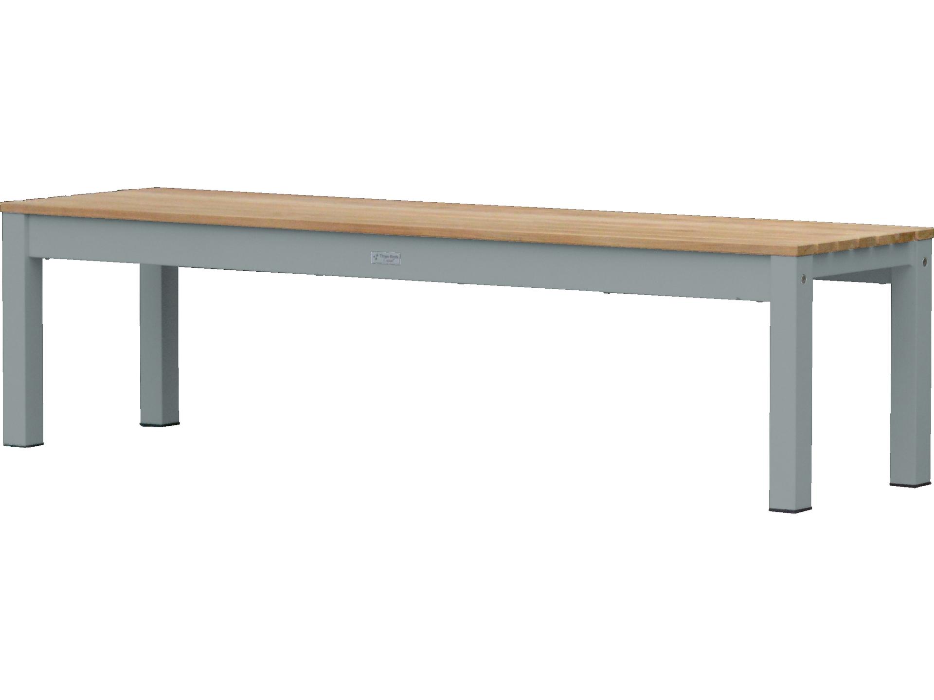 Three Birds Casual SoHo Teak Backless Outdoor Bench