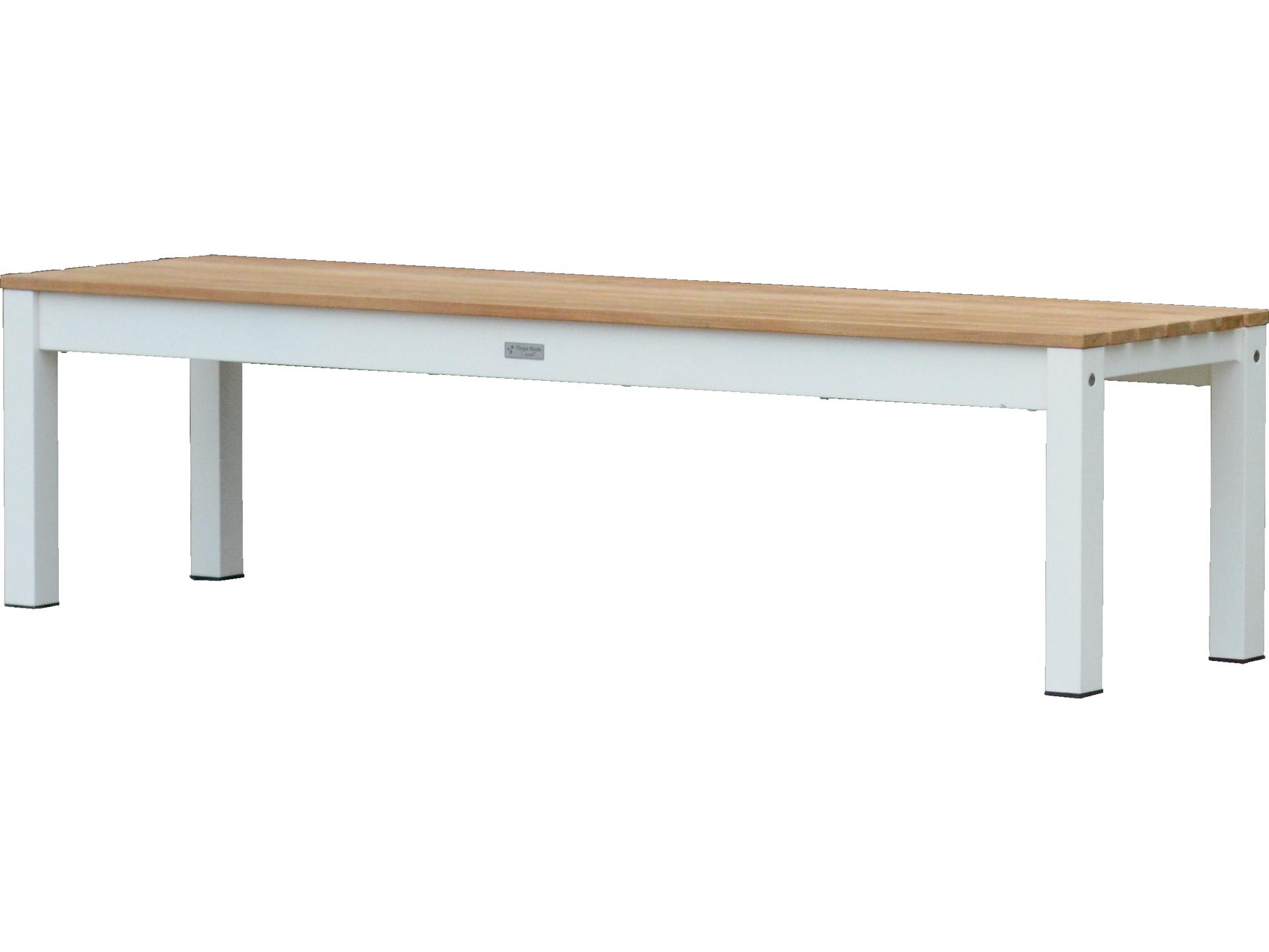 Three Birds Casual SoHo Teak Backless Outdoor Bench