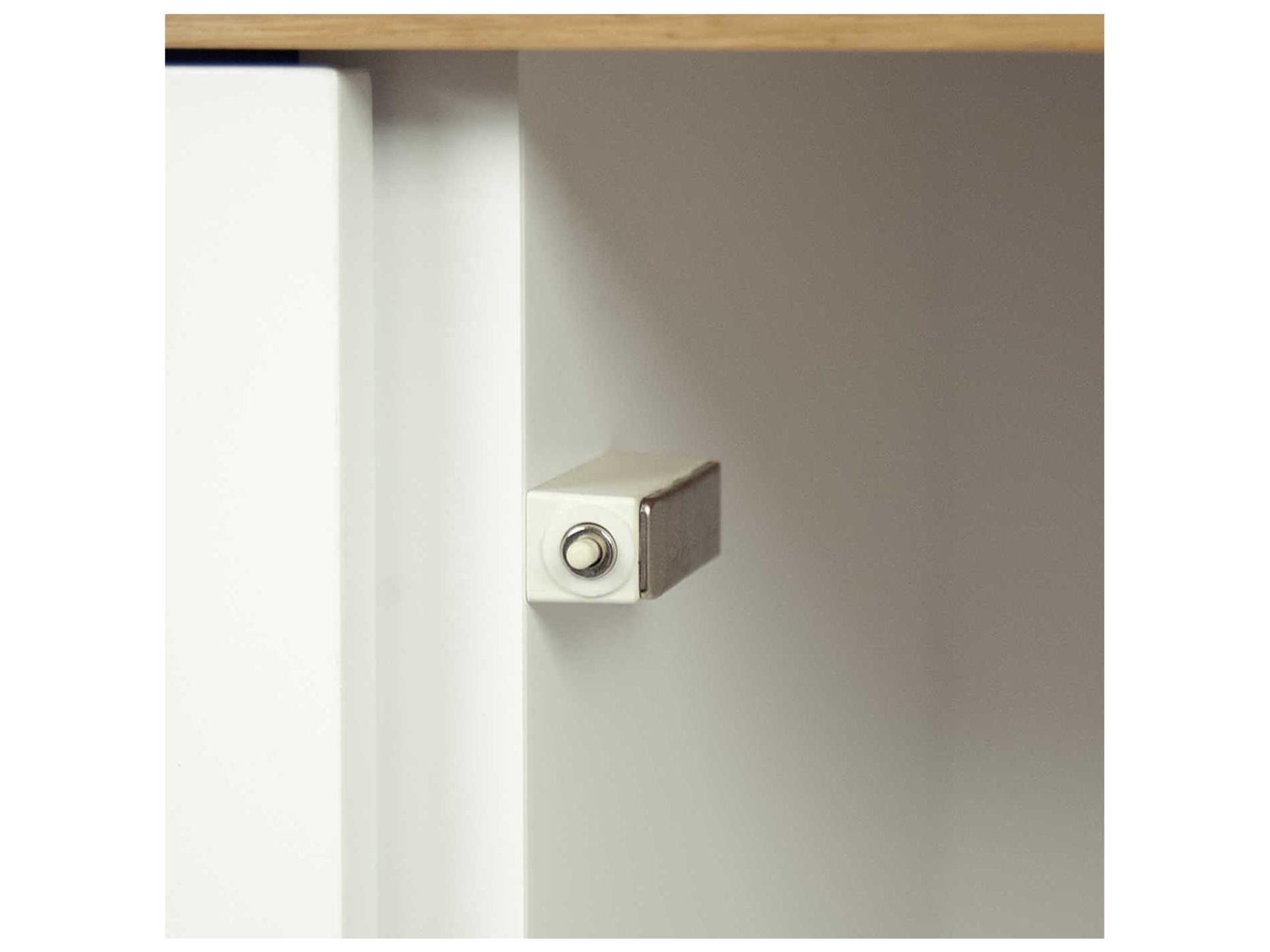 TemaHome Edge 79" Pure White Oak Sideboard