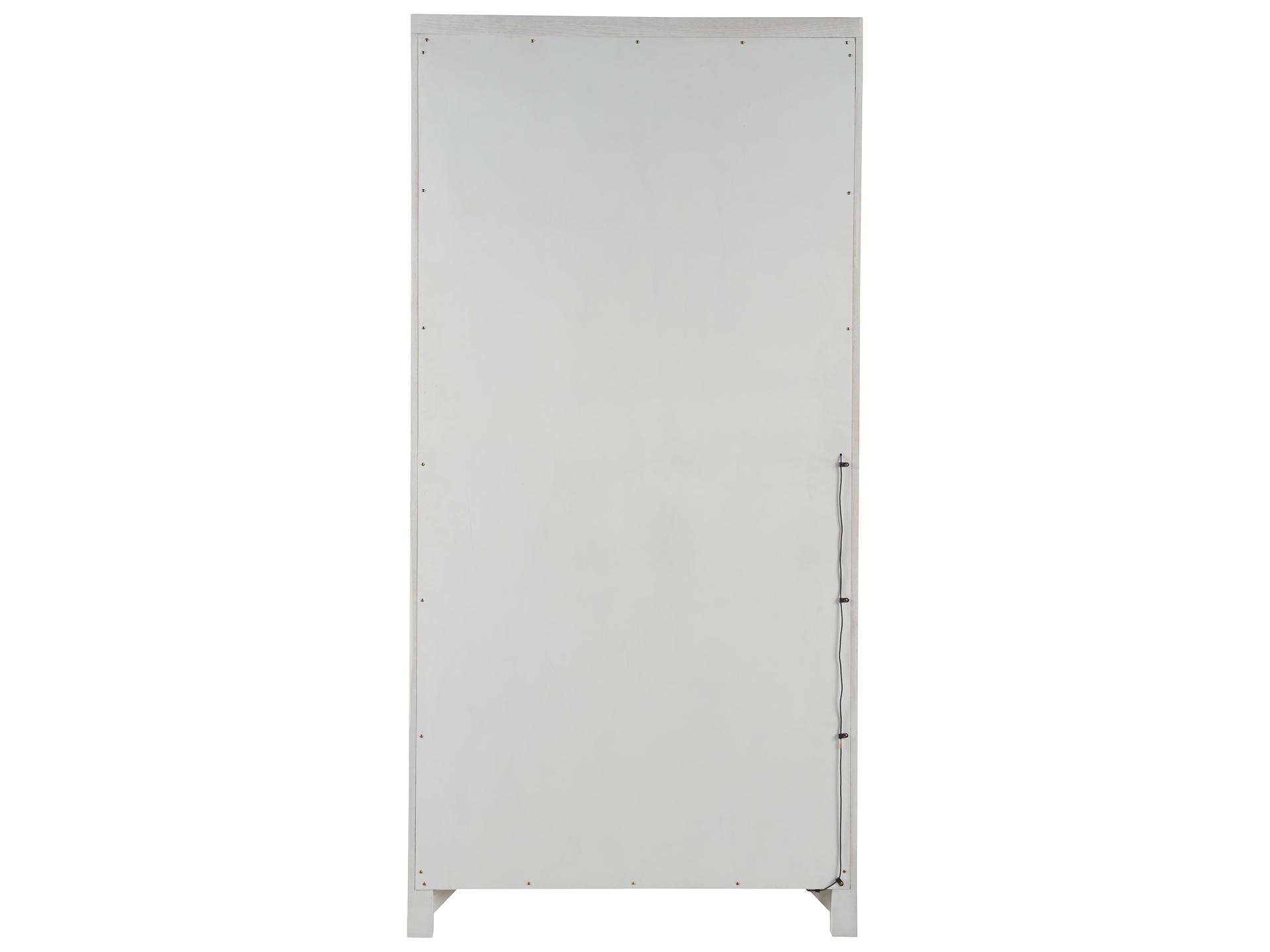 Universal Furniture Modern White Oak Zella Display Cabinet
