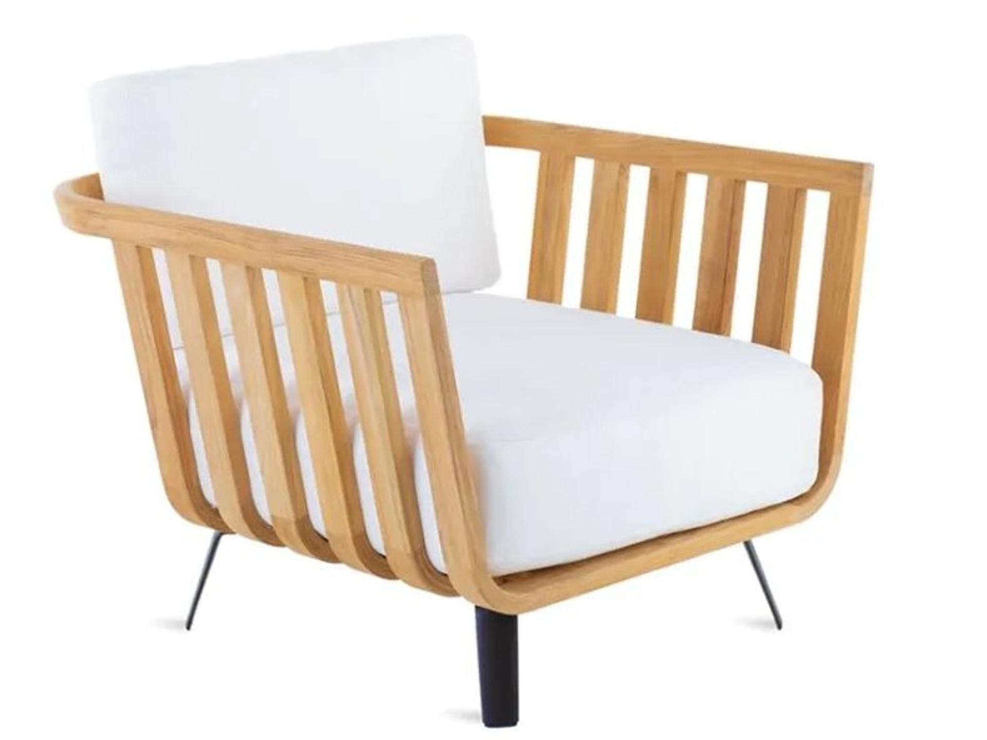 Welcome Teak Armchair with Cushions