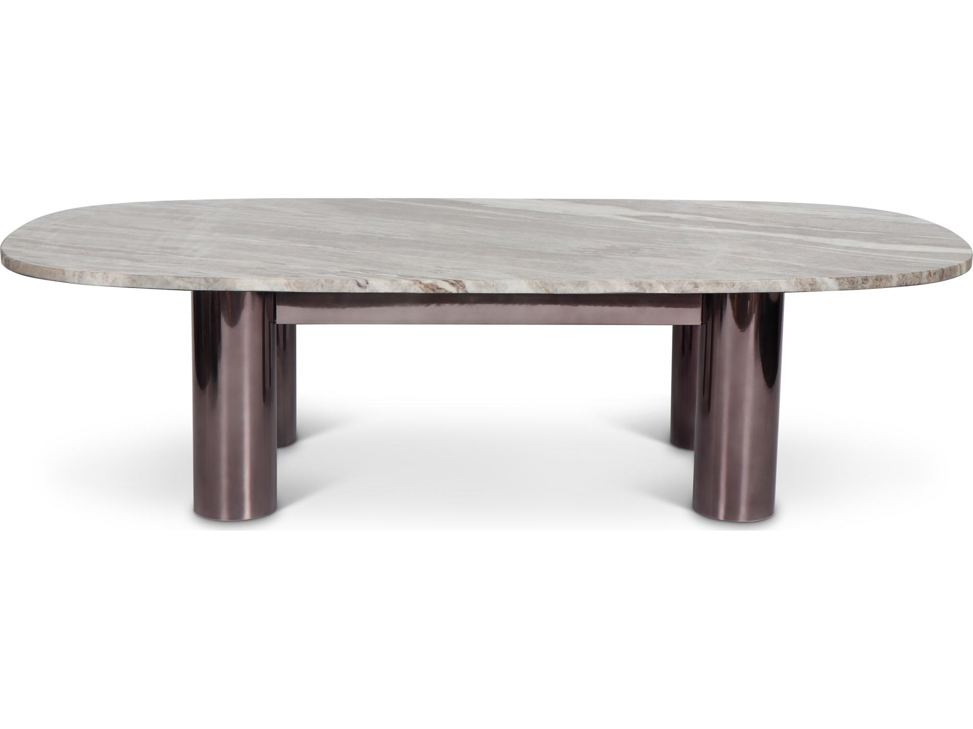 Marbelle Oval Marble Elliott Coffee Table