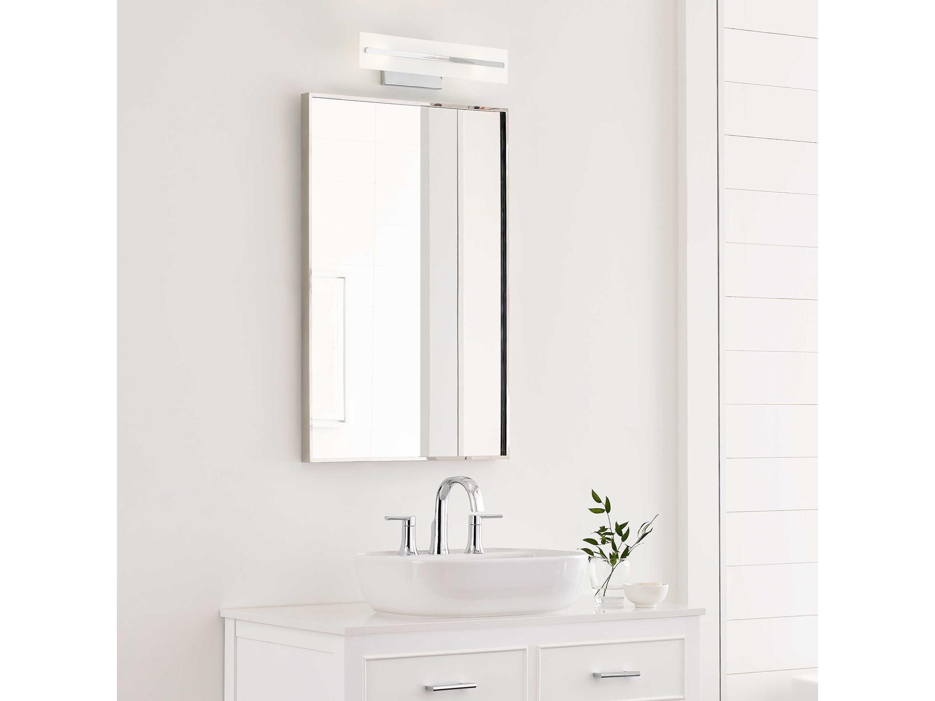 Visual Comfort Studio Dex 2-Light Chrome Vanity Light
