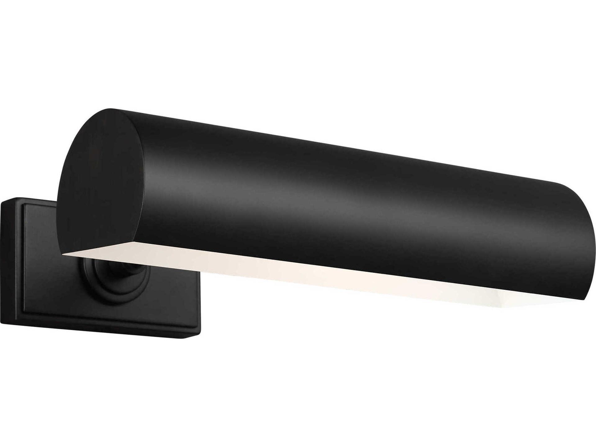 Visual Comfort Studio Kenyon 1-Light Aged Iron Black Picture Light