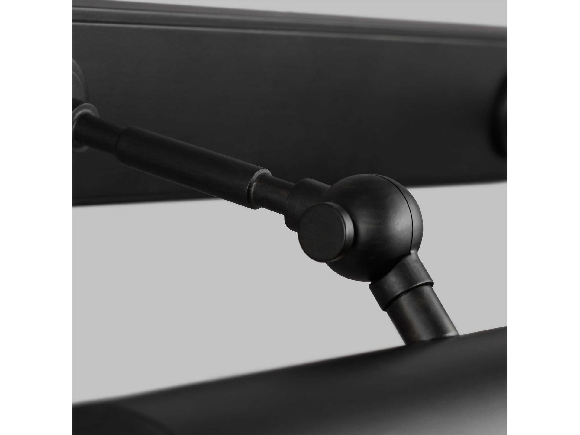 Visual Comfort Studio Kenyon 2-Light Aged Iron Black Picture Light