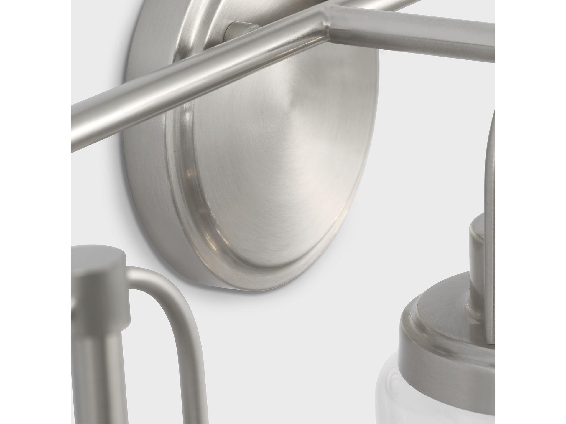 Visual Comfort Studio Anders 3-Light Brushed Nickel Vanity Light