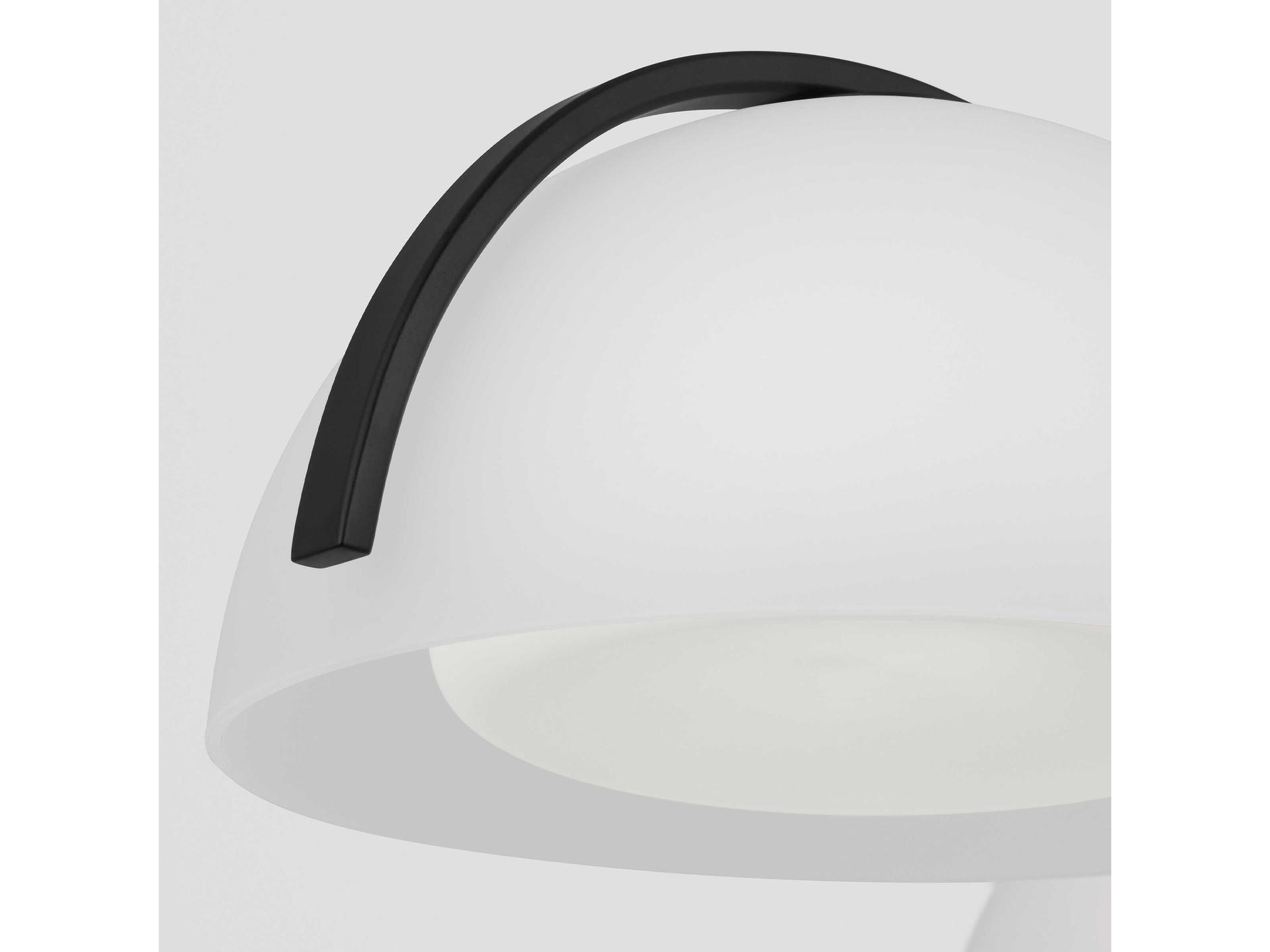Visual Comfort Studio Nido 3-Light Midnight Black Dome Chandelier