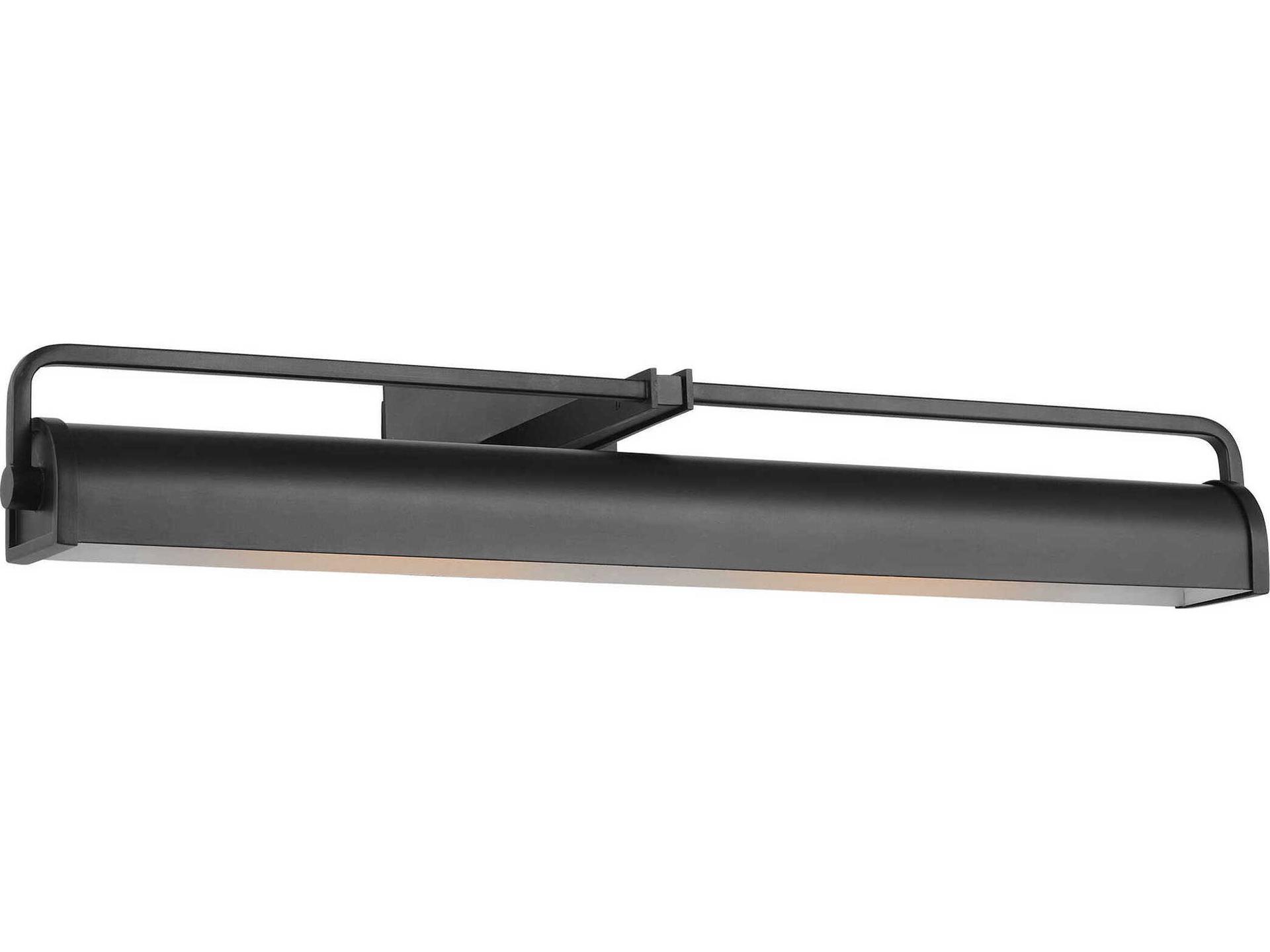 Visual Comfort Studio Leonard 2-Light Aged Iron Black Picture Light