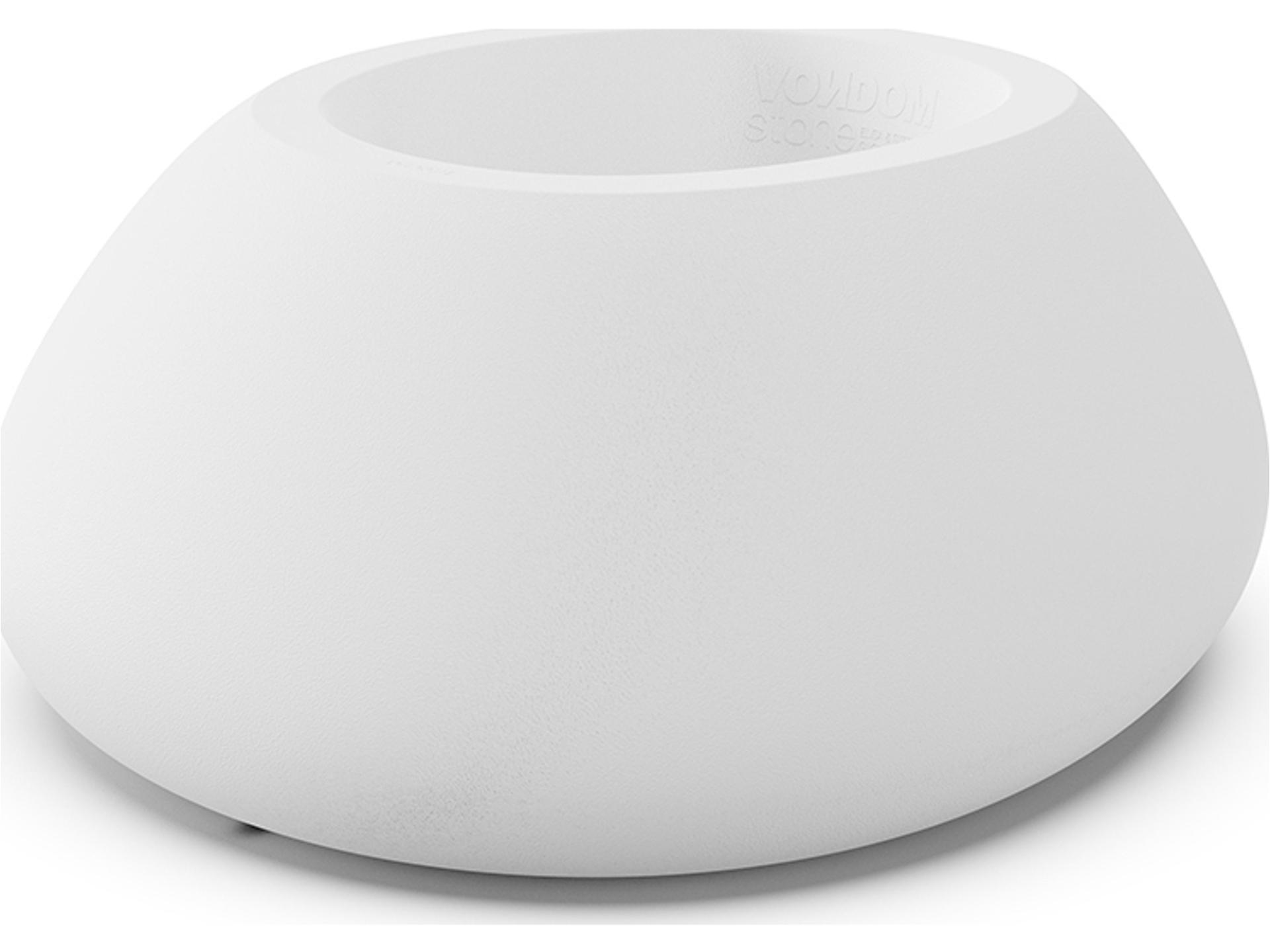 Stone White Planter