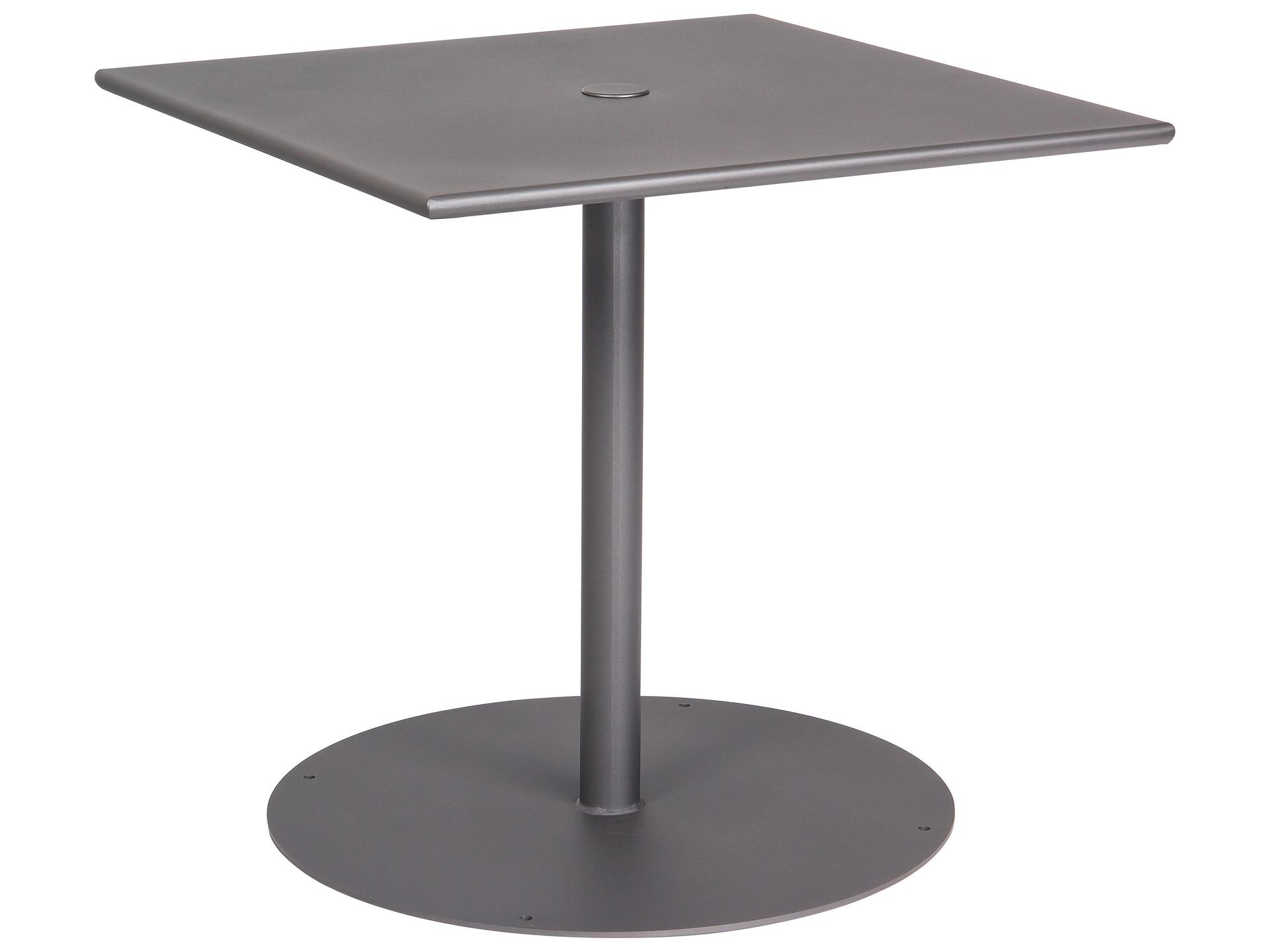 Wrought Iron Square Outdoor Patio Bistro Table