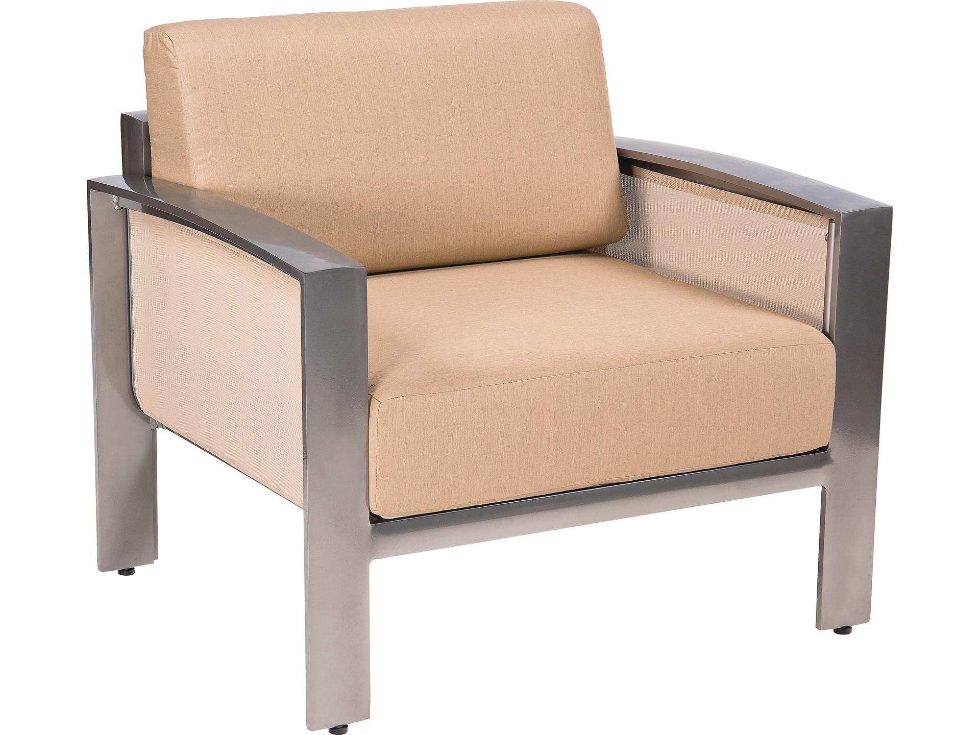 Metropolis Lounge Chair Modern Aluminum