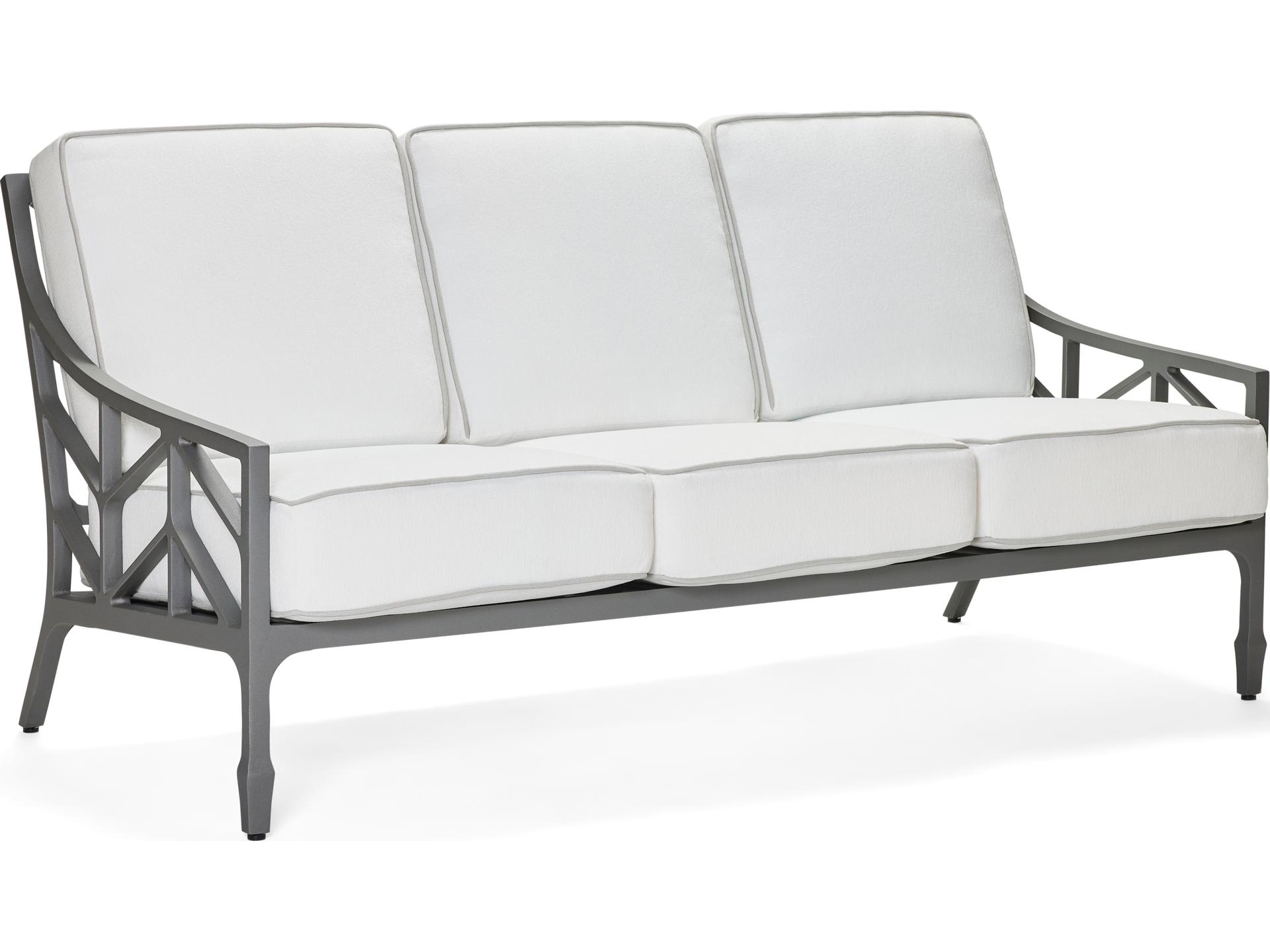 Alberti Cast Aluminum Patio Sofa