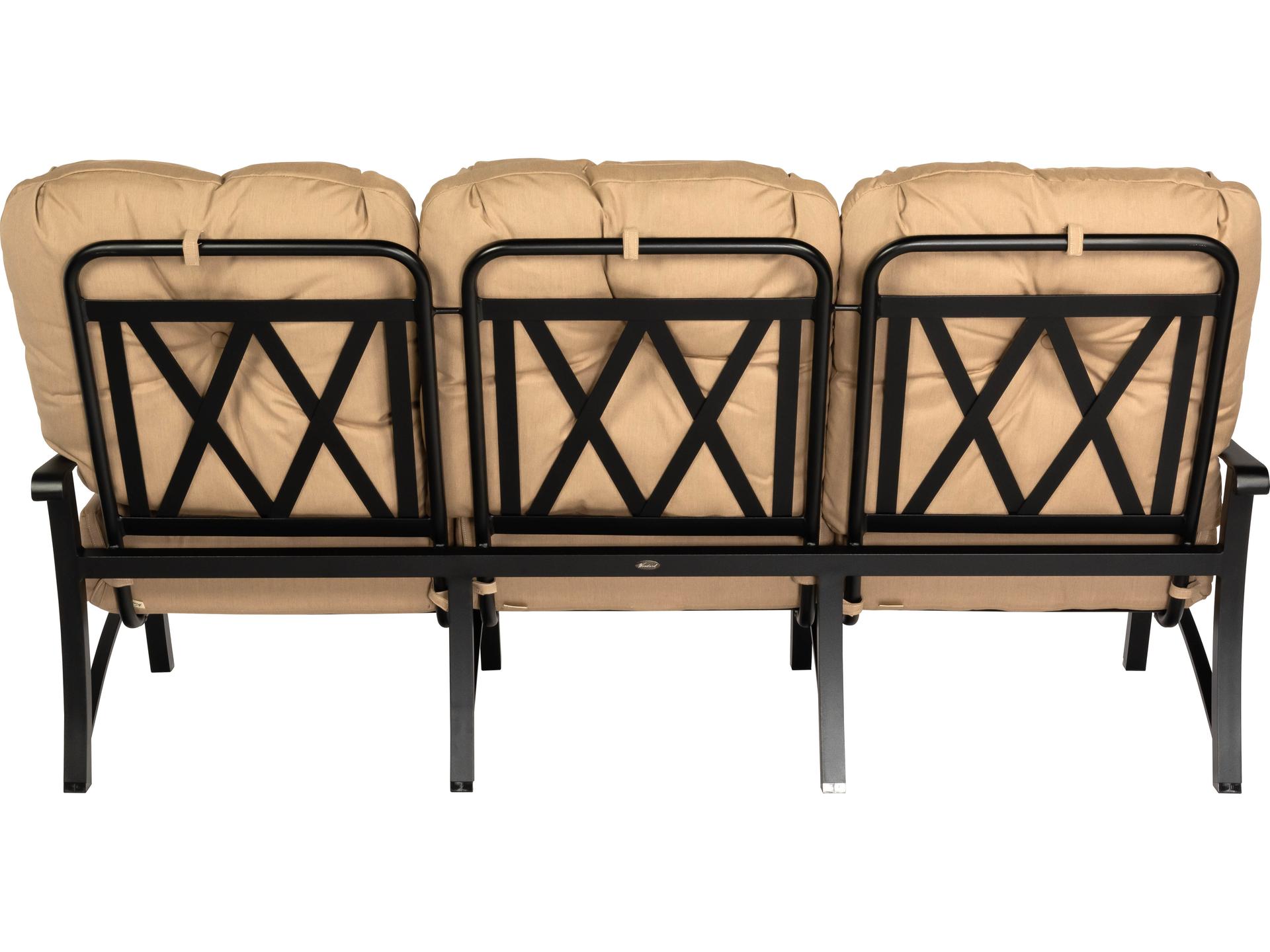 Woodard Cortland Cushion Aluminum Outdoor Patio Sofa