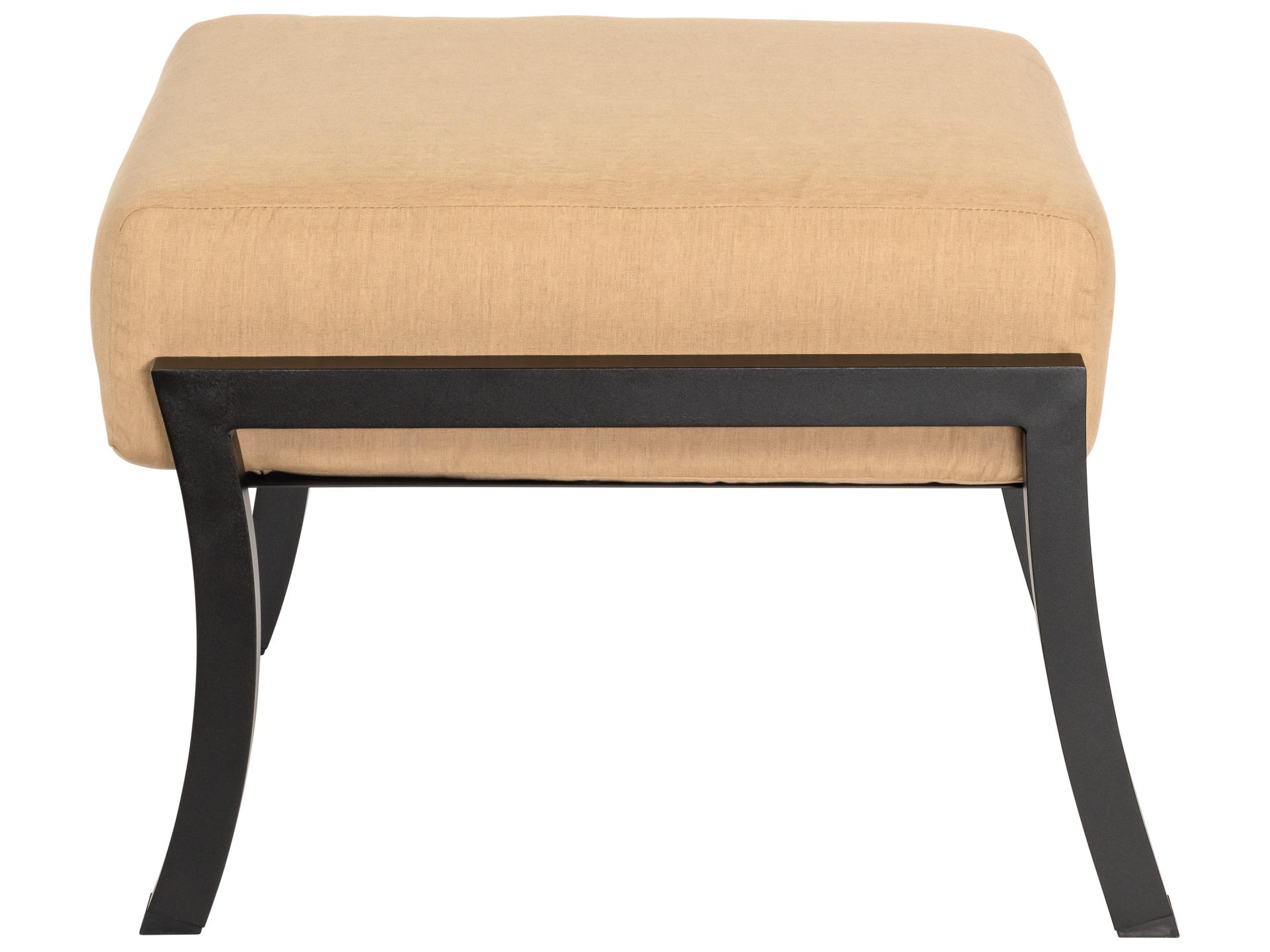 Woodard Cortland Cushion Aluminum Outdoor Ottoman