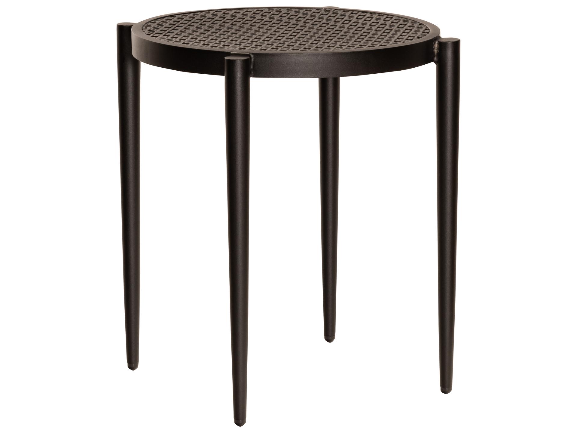 Parc Aluminum Round Patio End Table