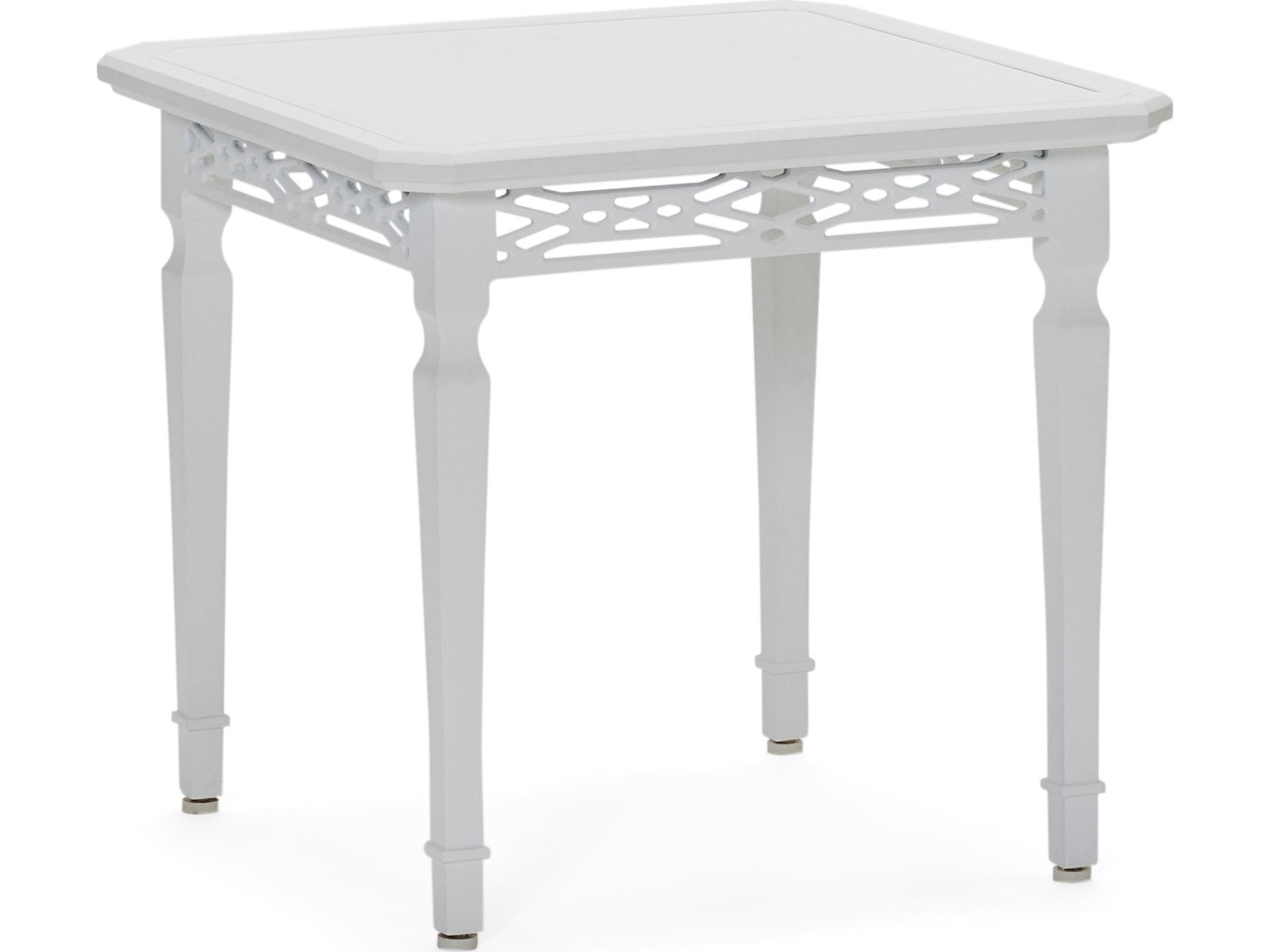 Tuoro Cast Aluminum Square Patio End Table